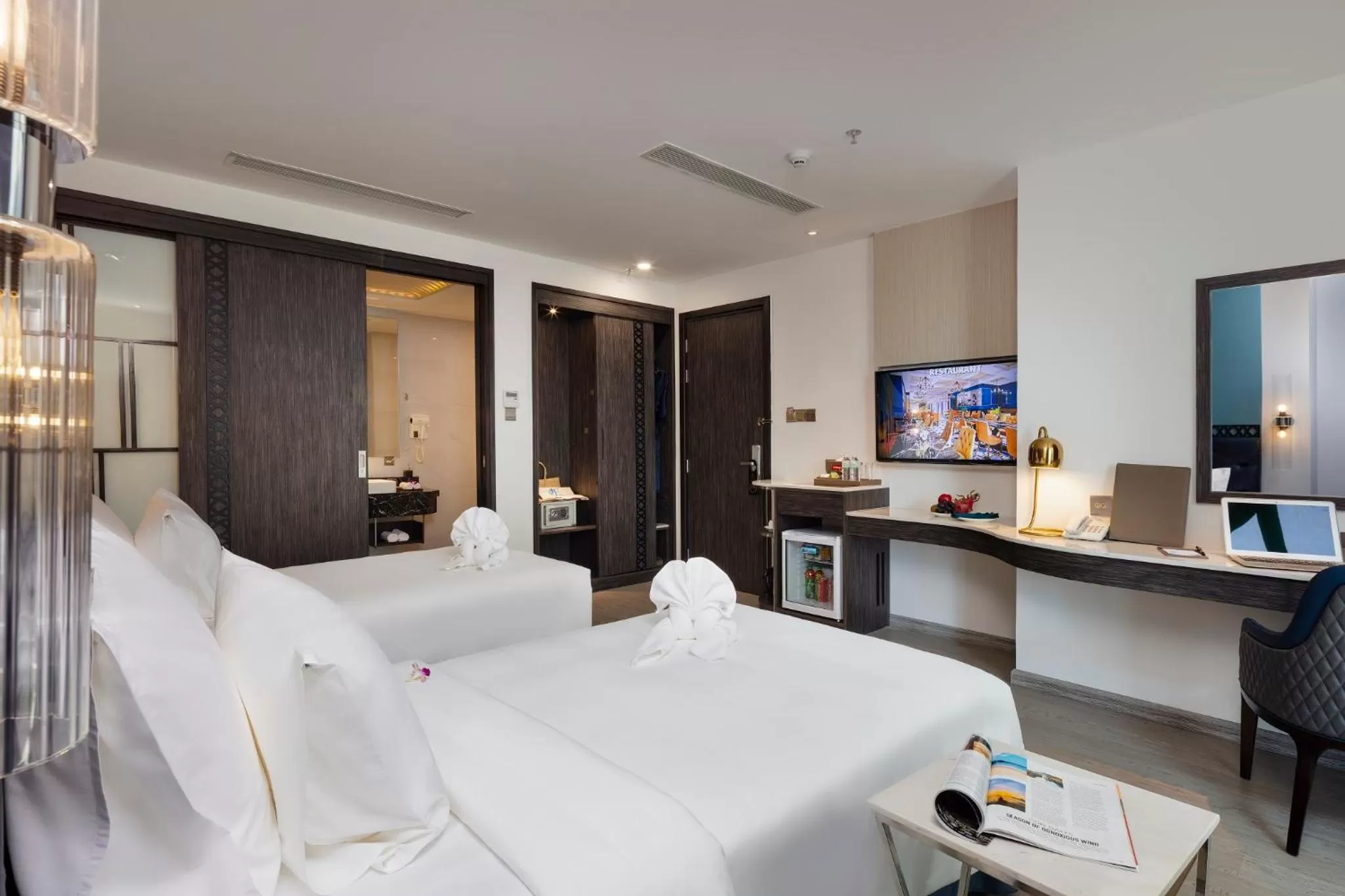 Photo of the whole room, Bed in Erica Nha Trang Hotel