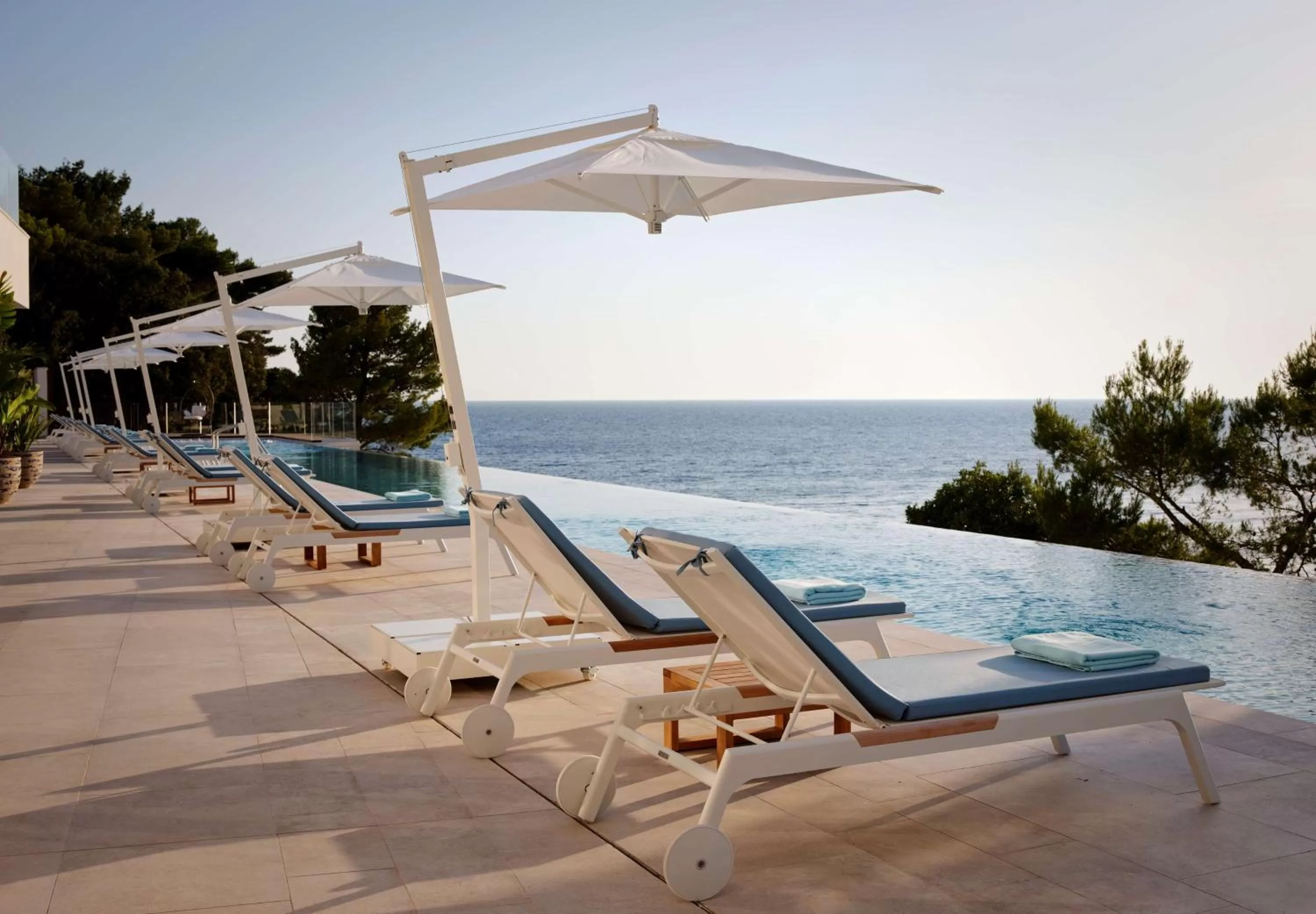Pool view in Grand Hotel Brioni Pula, A Radisson Collection Hotel