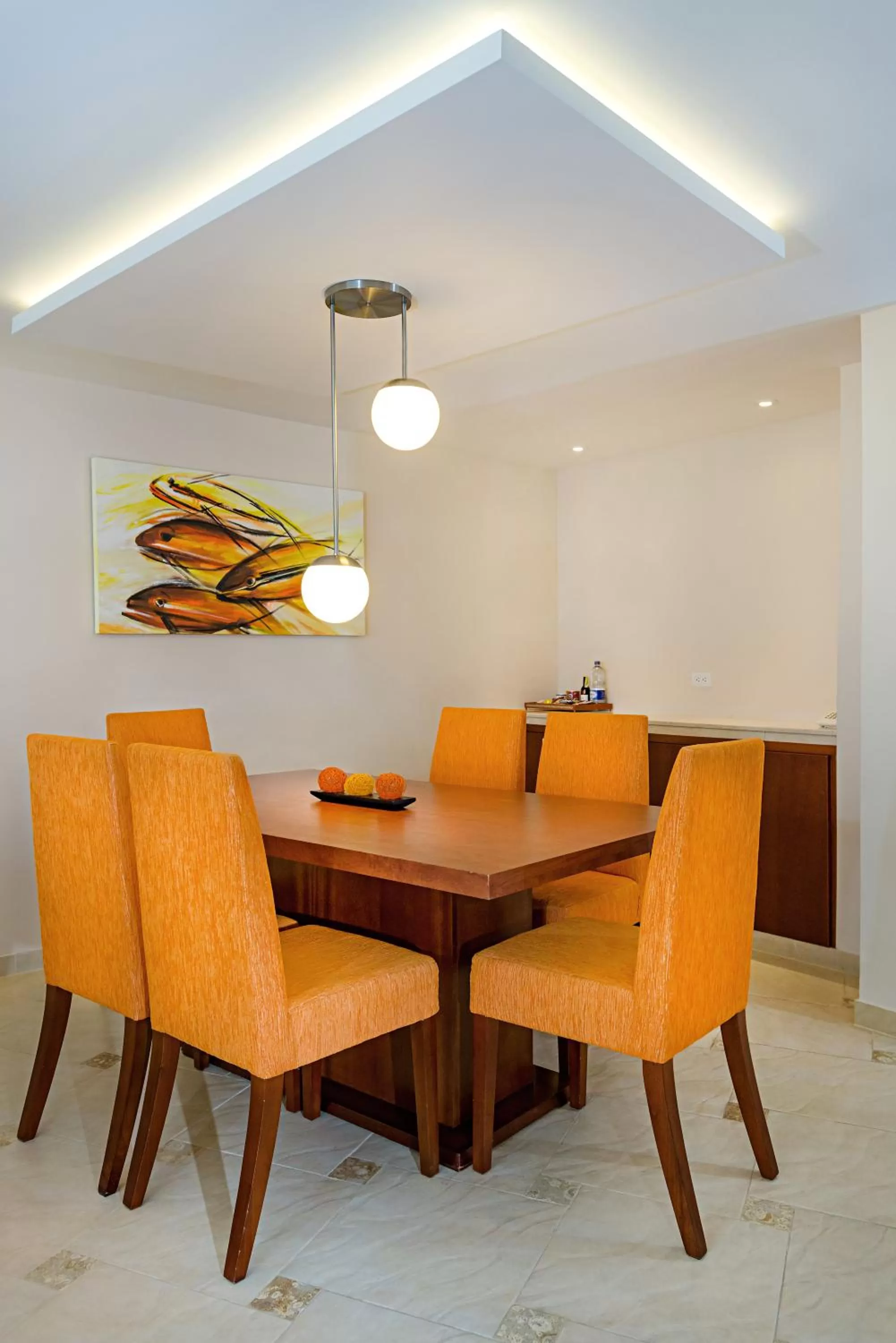 Dining area in Hotel Dann Cartagena