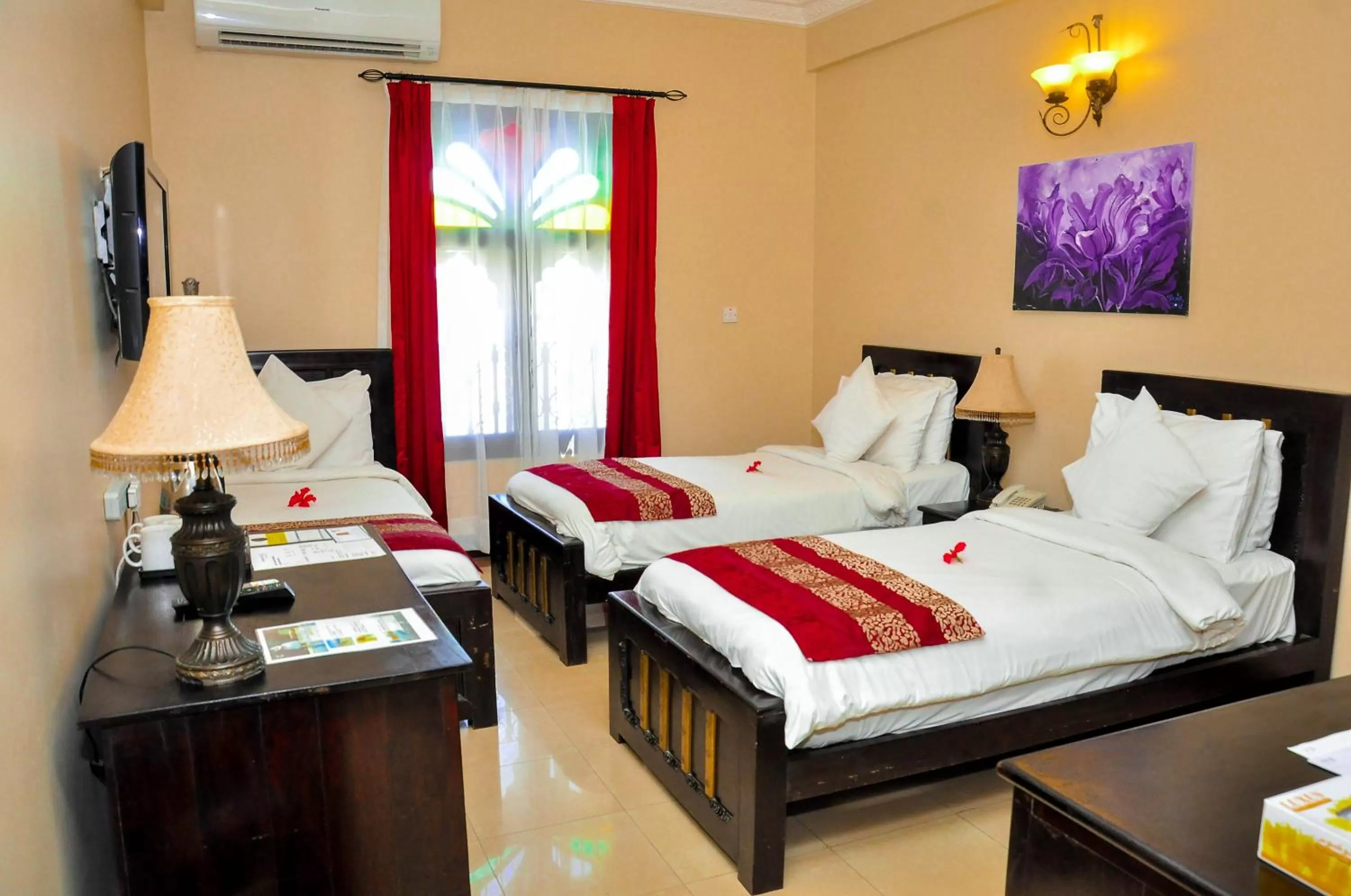 Bedroom, Bed in Golden Tulip Stone Town Boutique