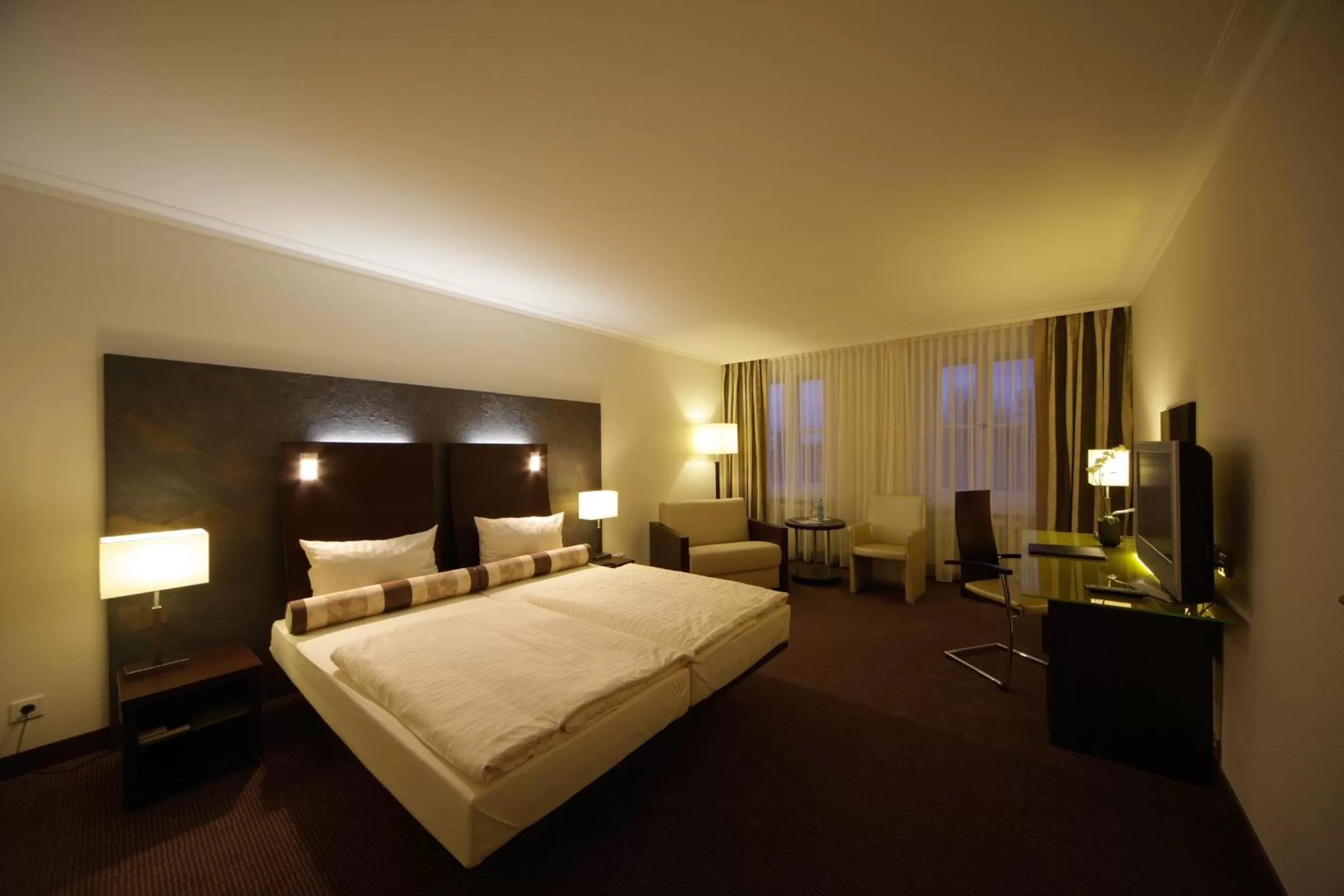 Photo of the whole room, Bed in Hotel am See