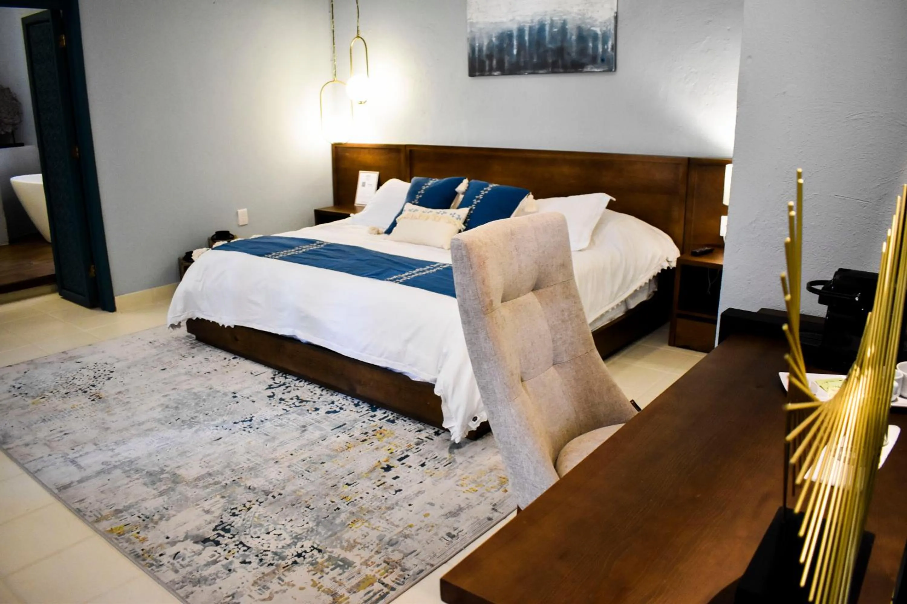 Bedroom, Bed in Mansion San Miguel