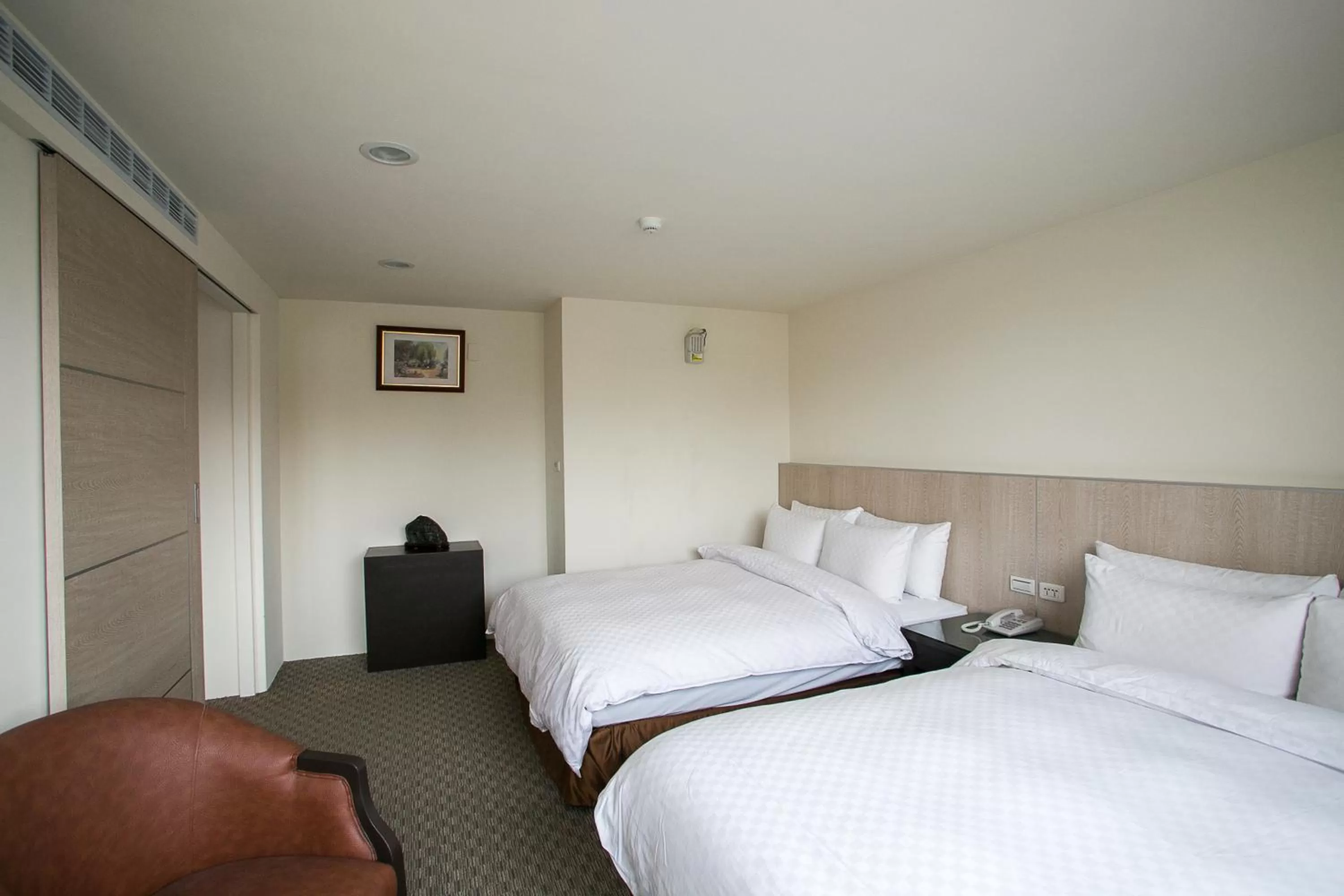 Bed in Huang Shin Business Hotel-Shang An