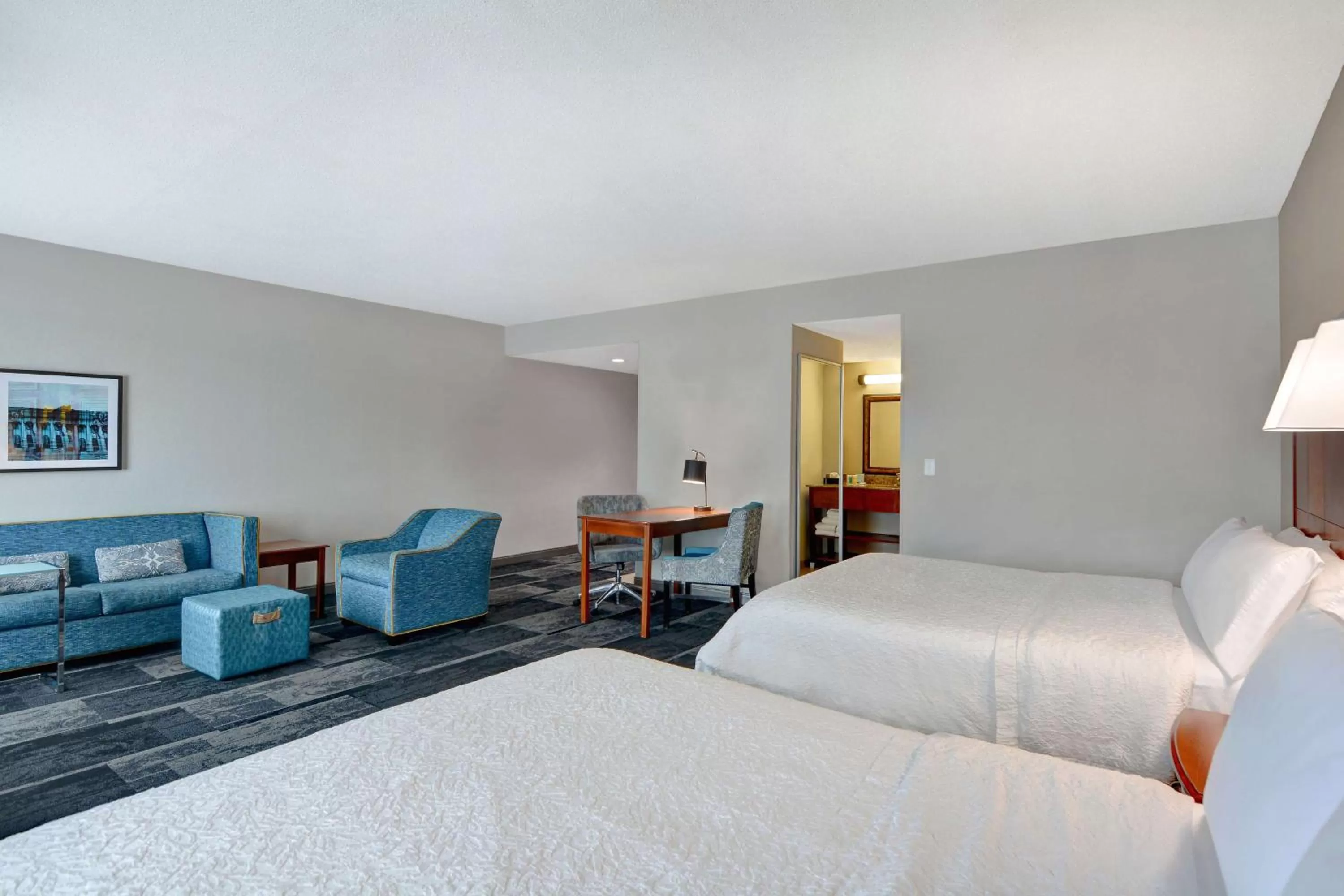 Bedroom, Bed in Hampton Inn & Suites Birmingham-Hoover-Galleria