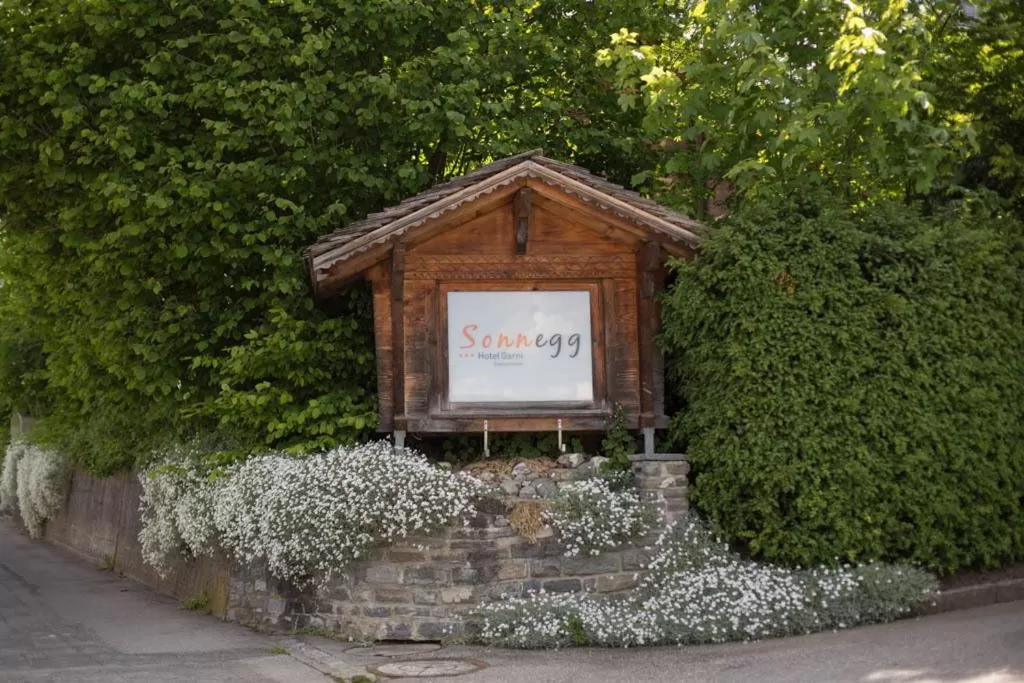 Logo/Certificate/Sign in Sonnegg Hotel