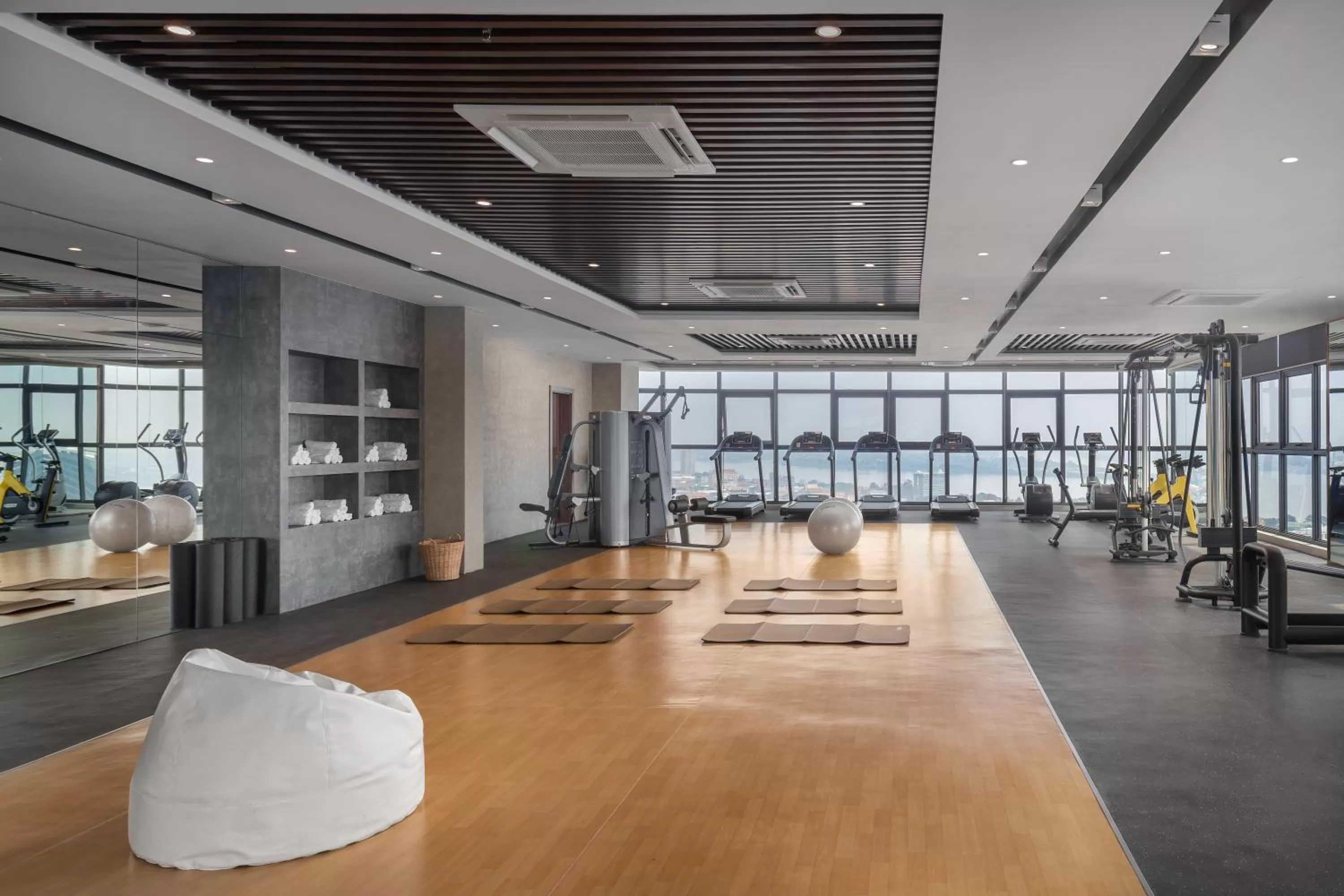 Fitness centre/facilities in The Peninsula Phnom Penh