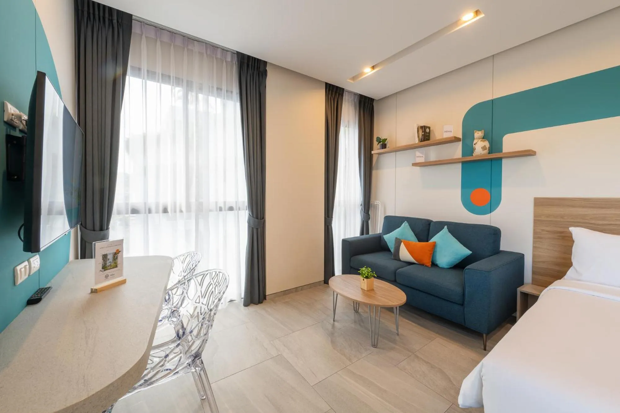 TV and multimedia, Bed in HOMA Phuket Town