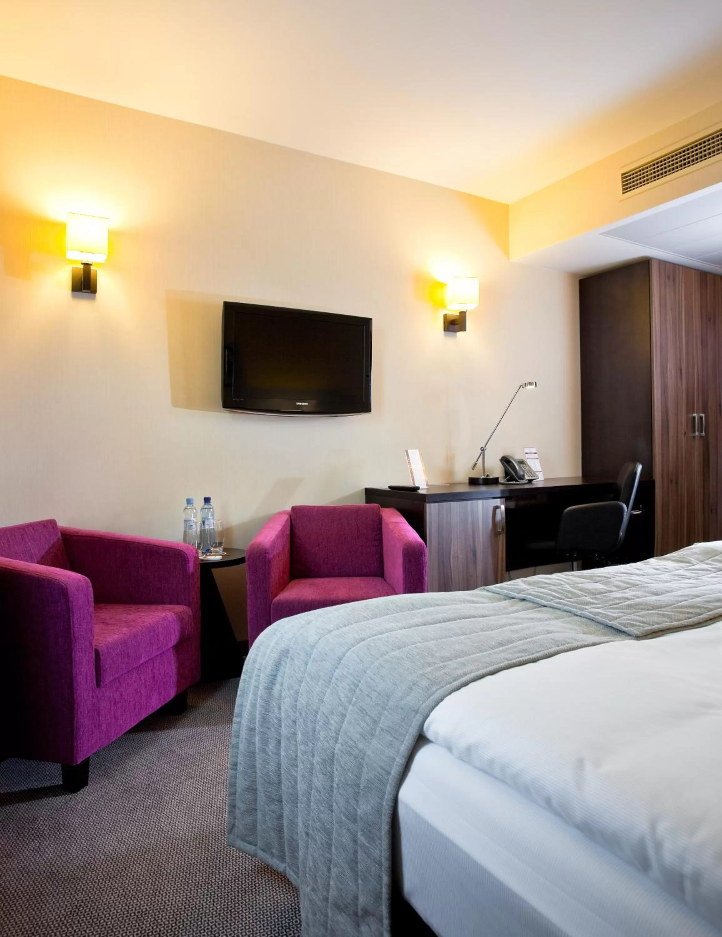 Bed in Qubus Hotel Bielsko-Biała