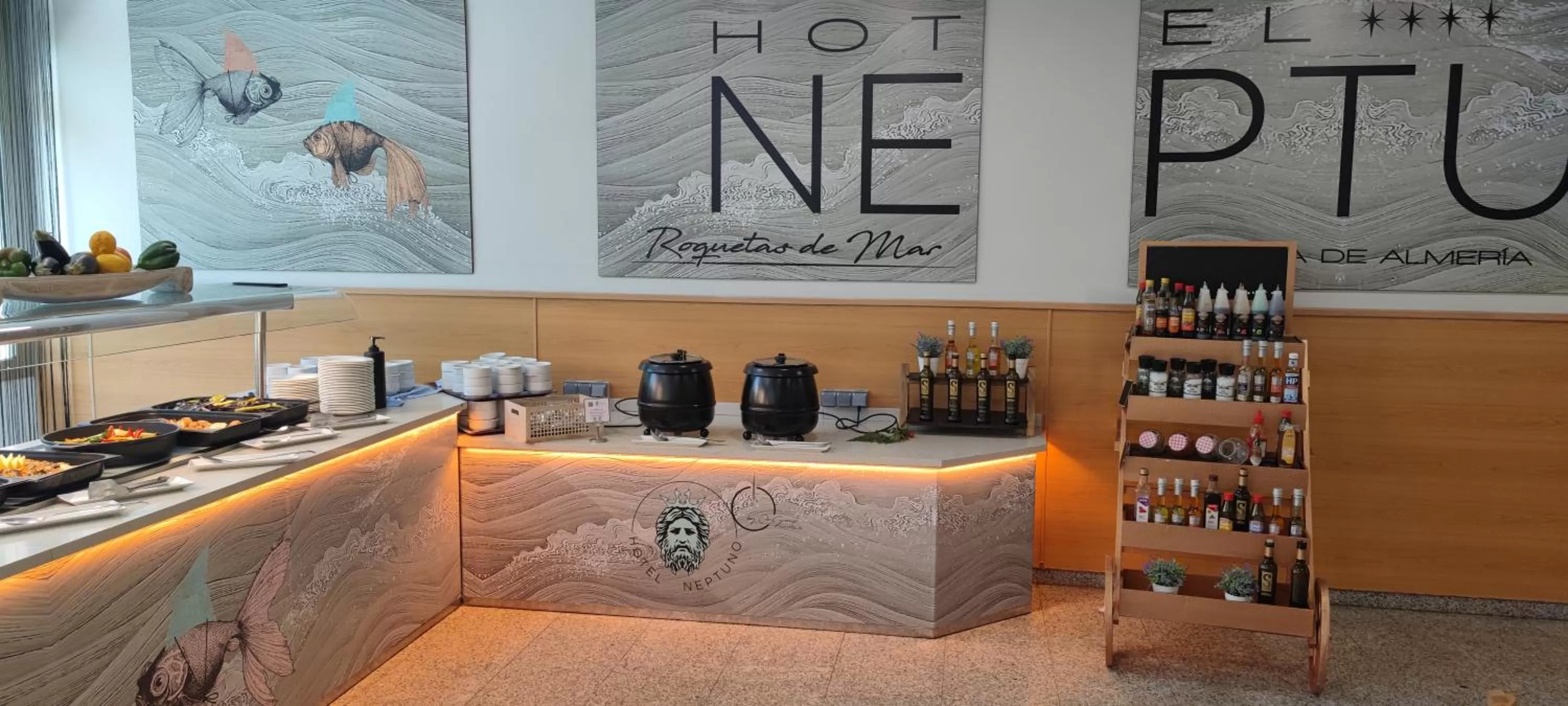 Restaurant/places to eat in Hotel Neptuno by ON Hotels Group