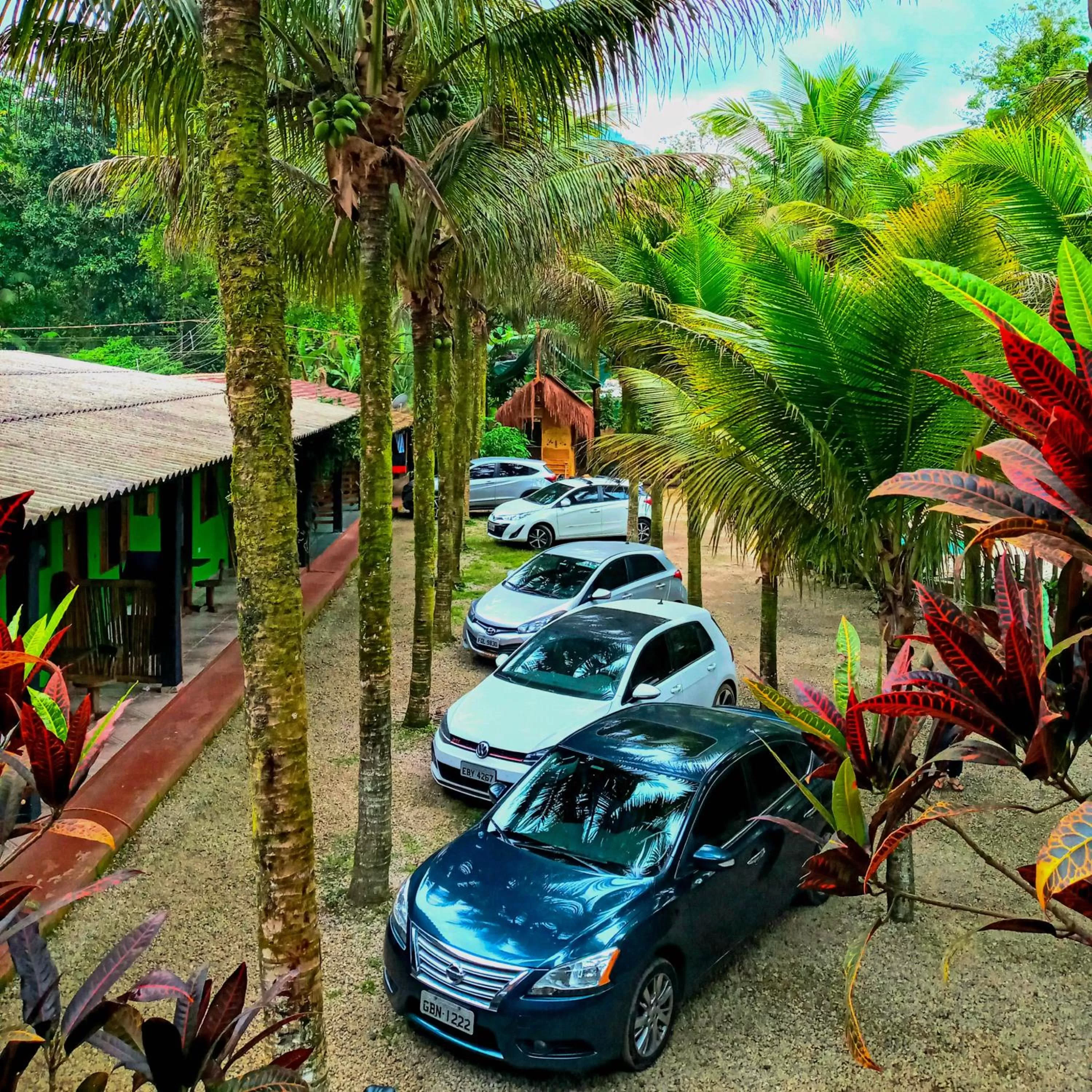 Garden view in Pousada e Hostel Marthi