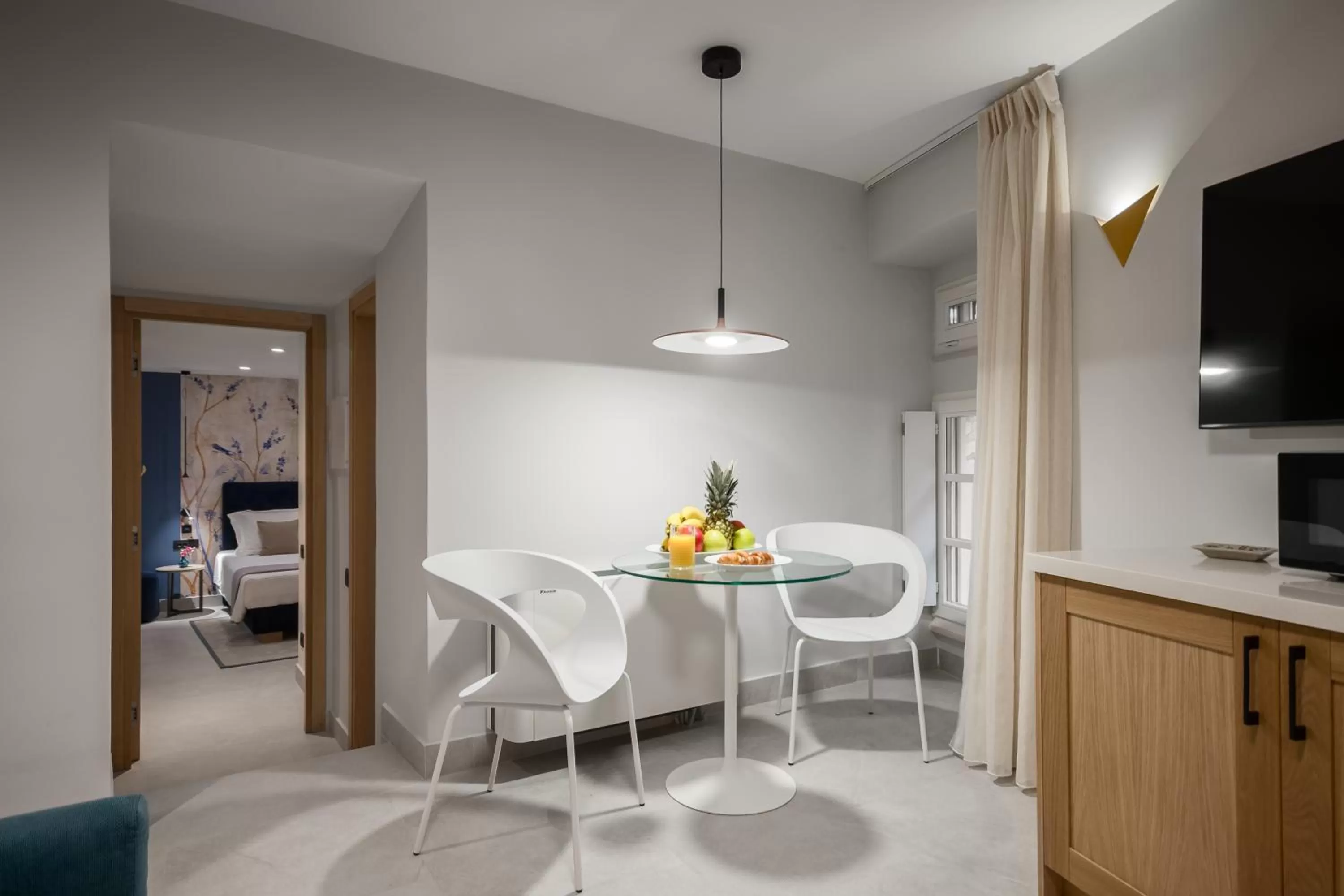 Living room in New York Luxury Suites