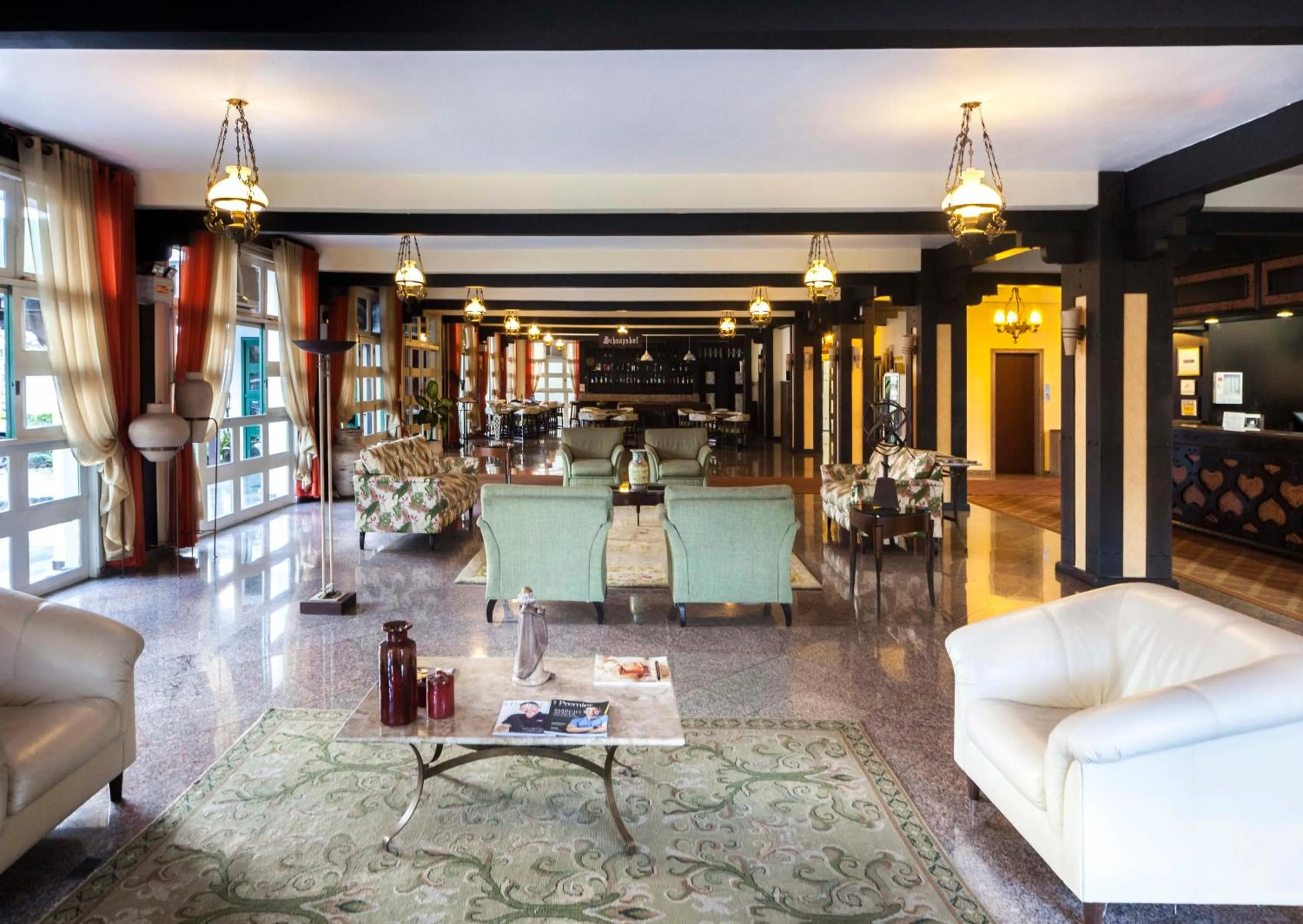 Lobby or reception in Hotel Tannenhof