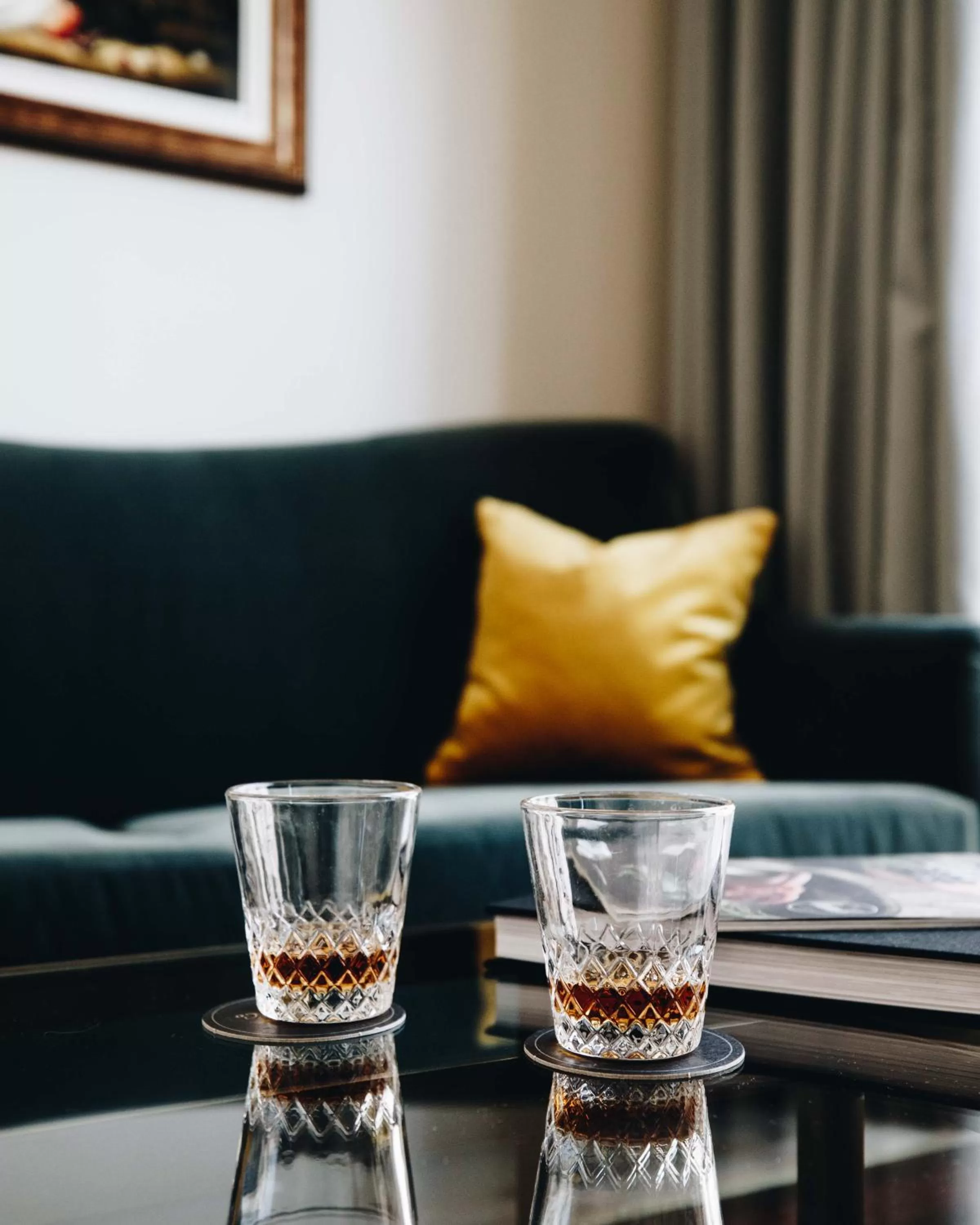 Living room in The Ramble Hotel