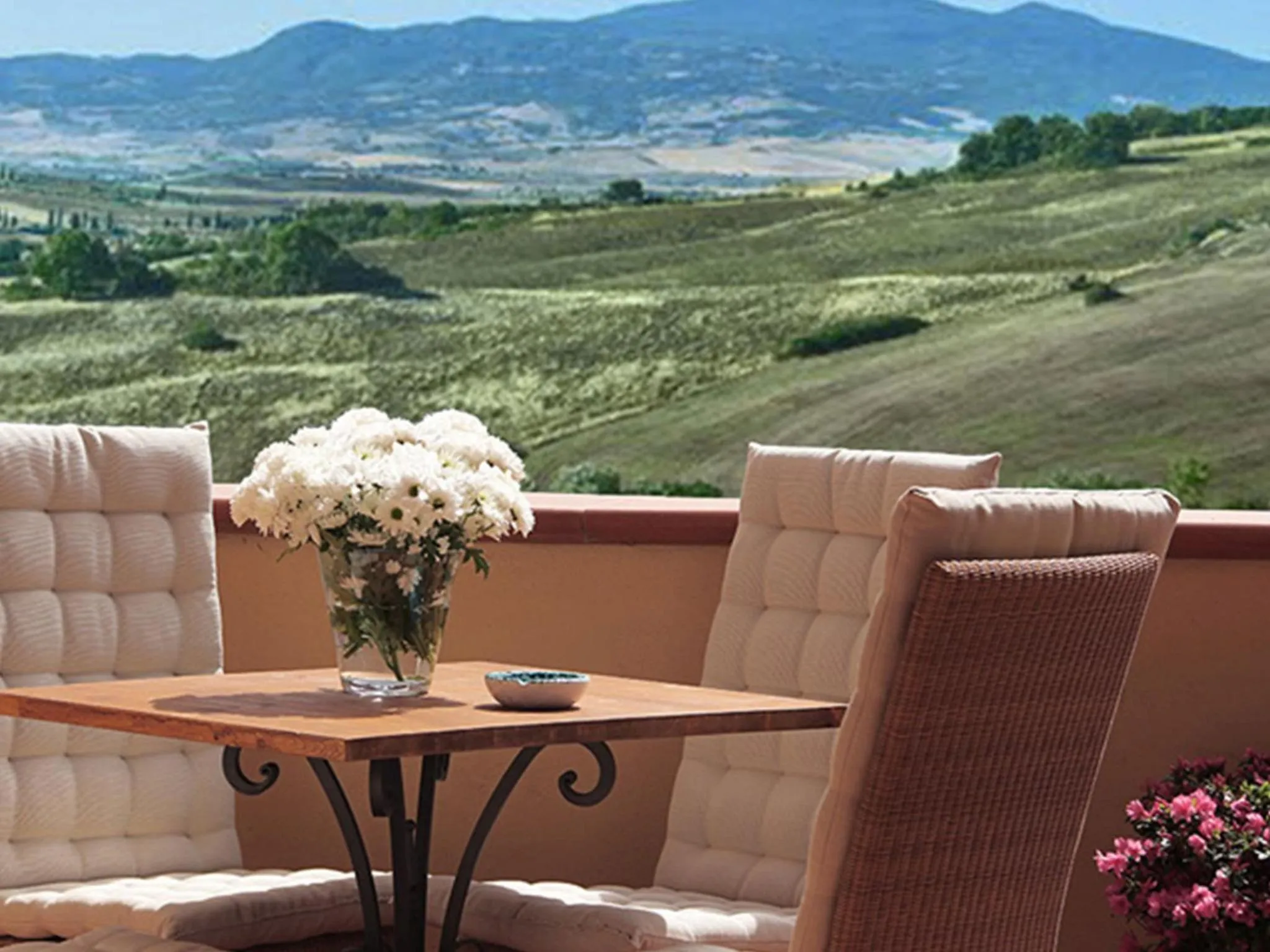 Balcony/Terrace in Si Montalcino Hotel