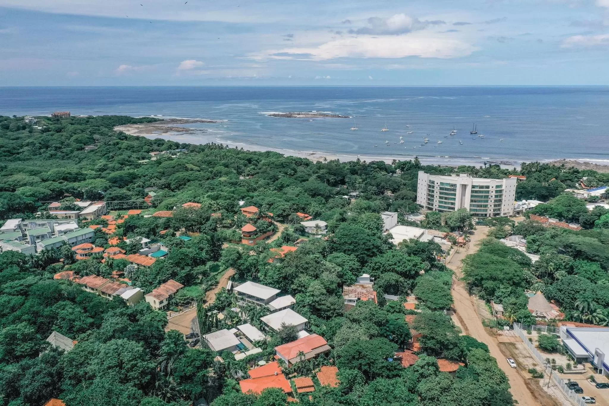 City view in Tamarindo Bay Boutique Hotel, Apartments & Suites