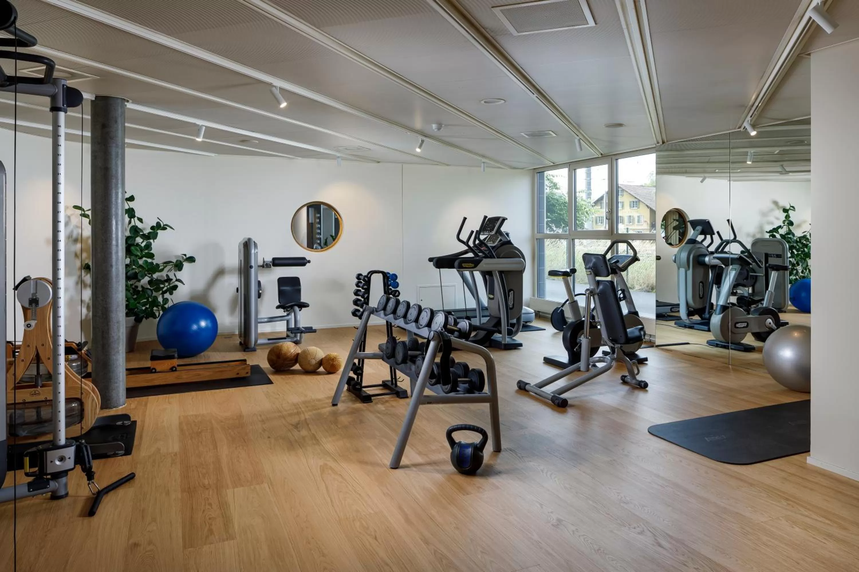 Fitness centre/facilities in Hotel Allegra Lodge