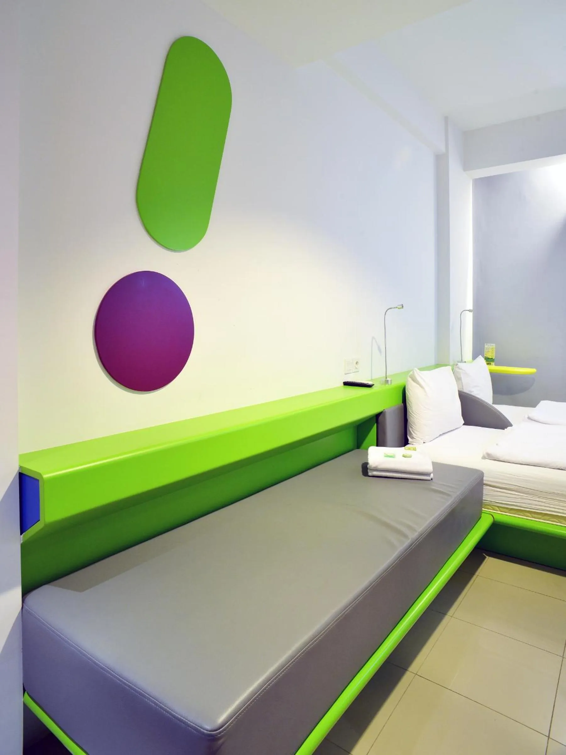 Bed in POP! Hotel Tanjung Karang