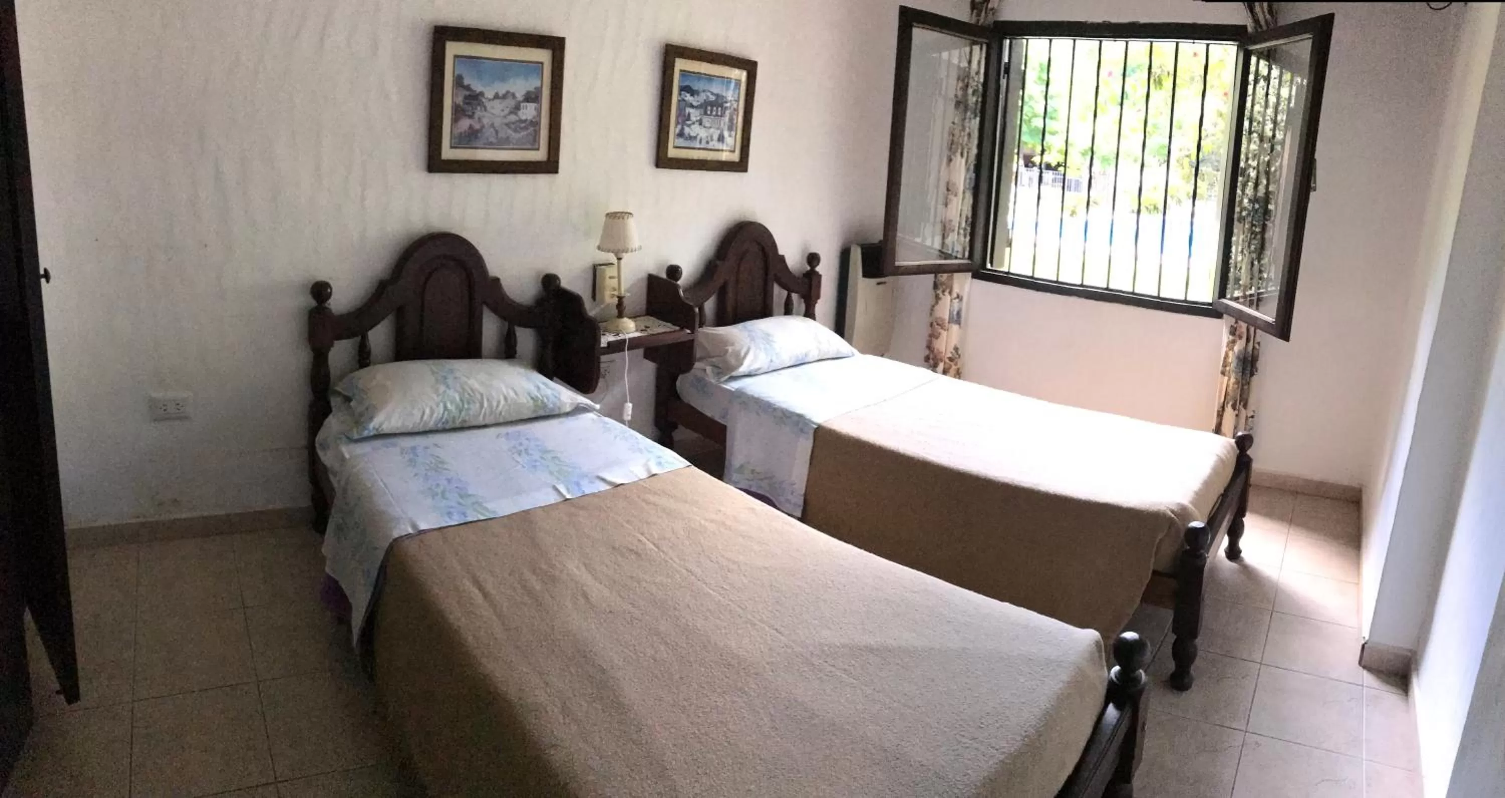 Bed in La Posada de Akasha