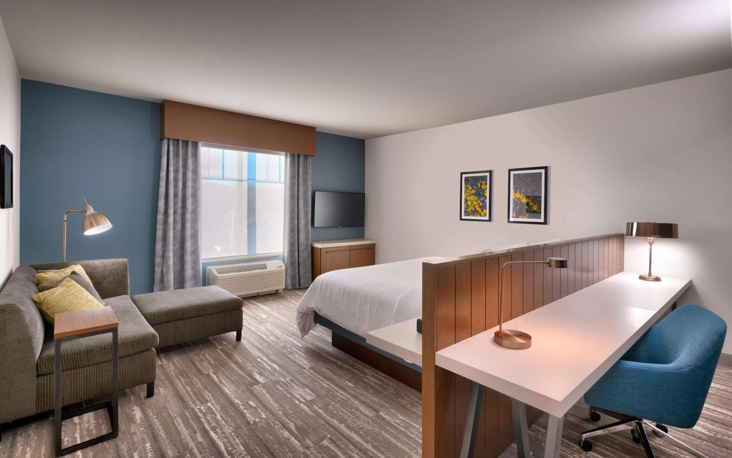 Bedroom, Bed in Hilton Garden Inn Prescott Downtown, Az