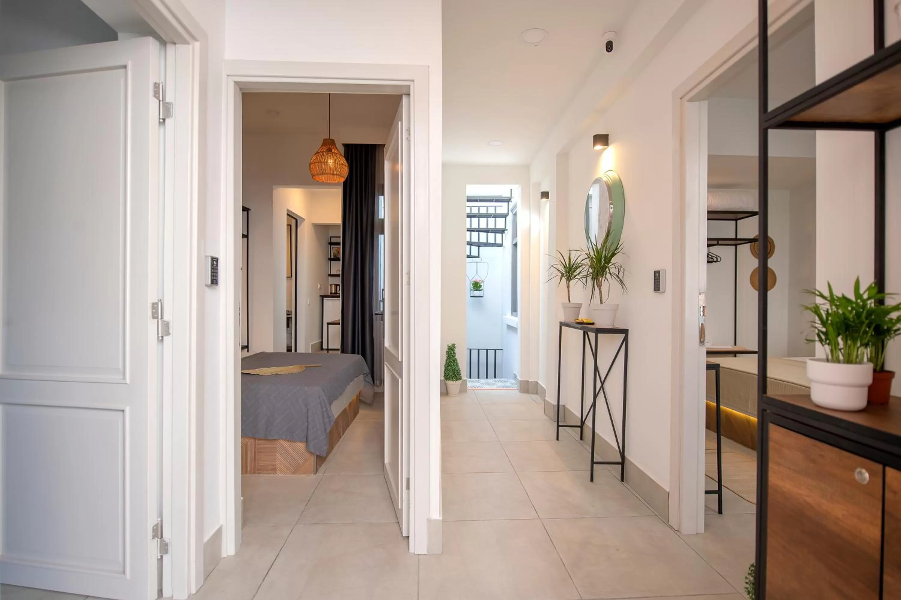 Property building, Bed in The Easy Rooms Terrace