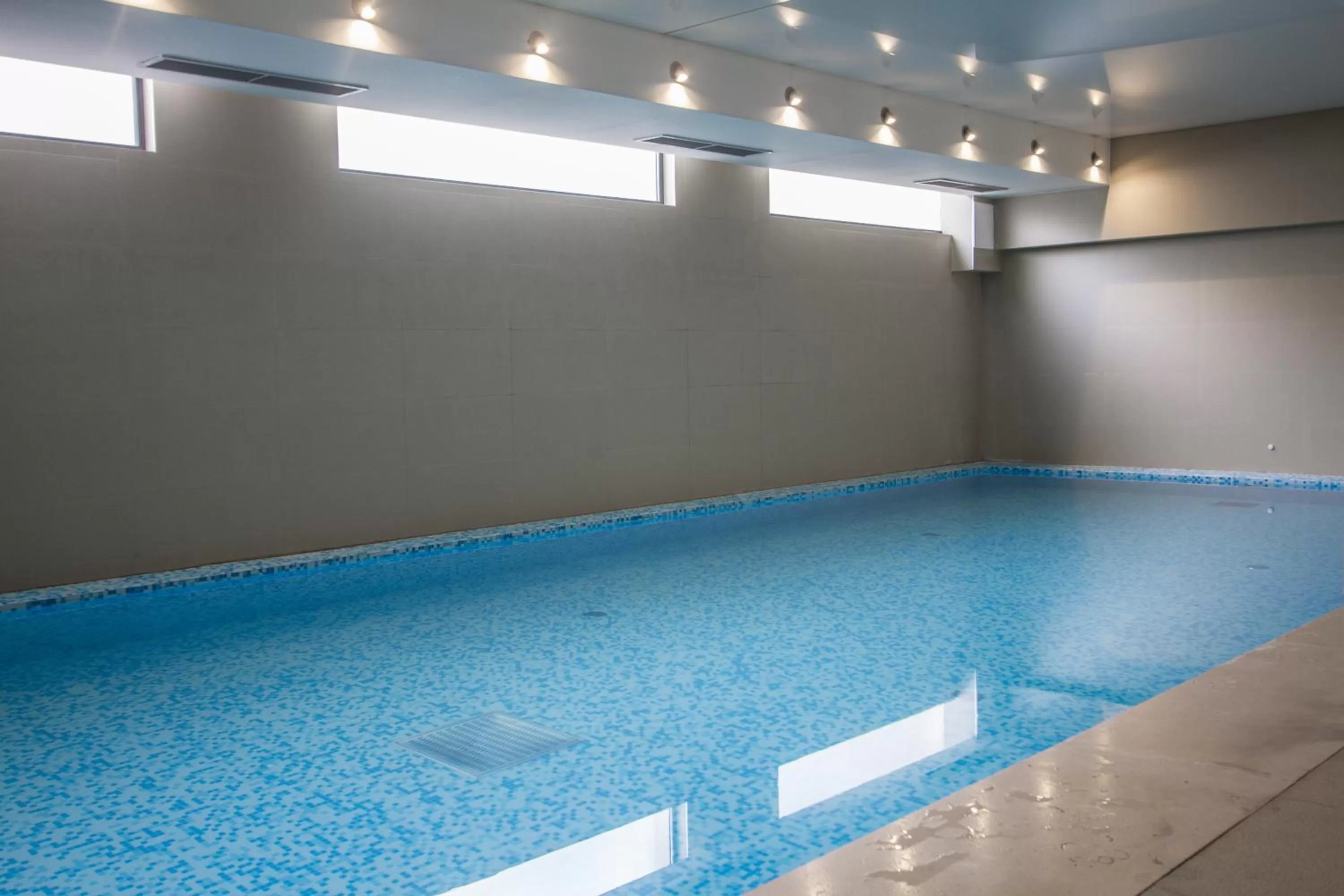 Swimming Pool in Hotel Atrium