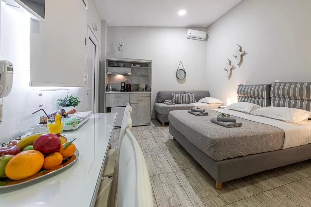 Bed in Comfort Stay Athens Airport Hotel - FREE shuttle from and to the airport