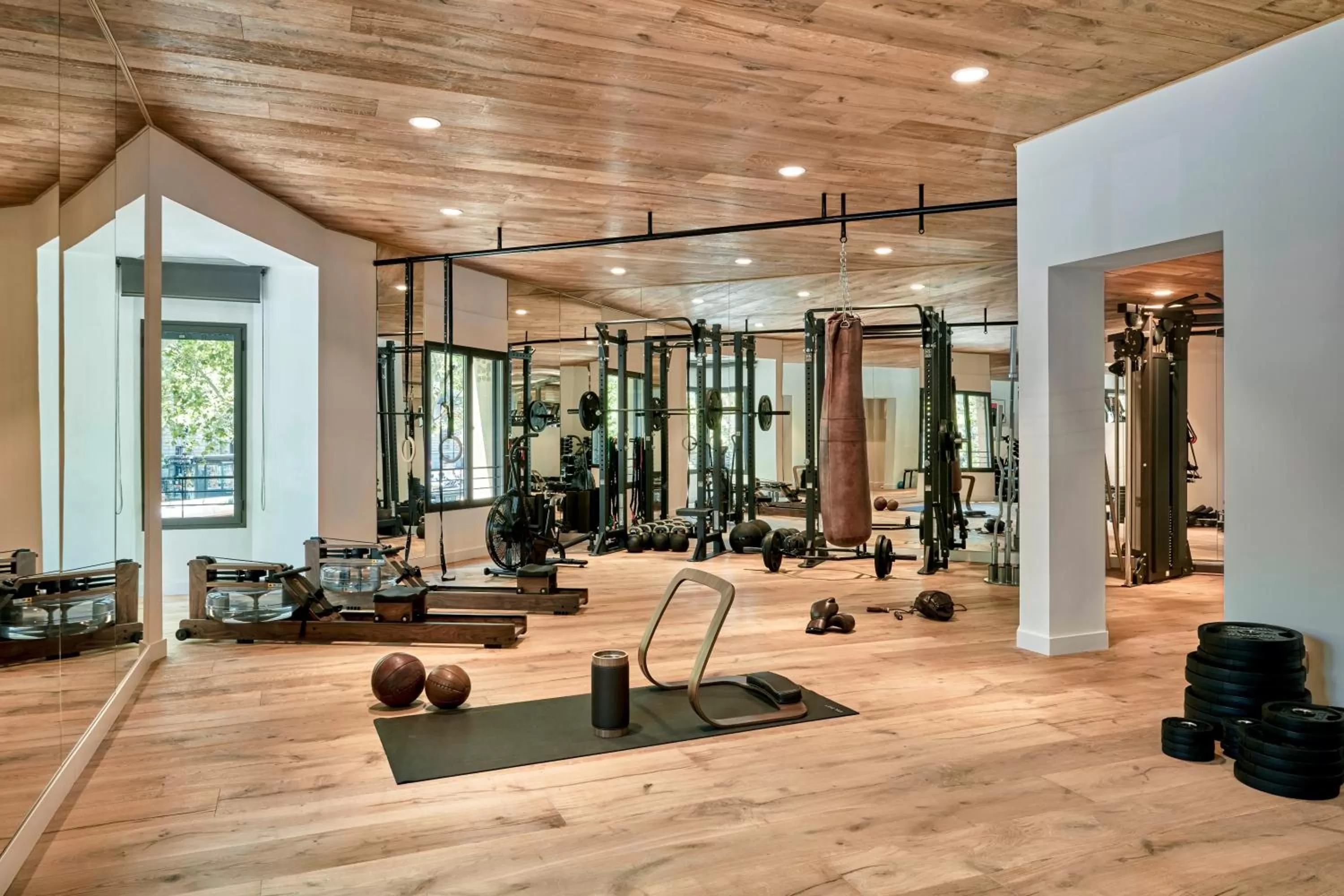 Fitness centre/facilities in Sir Victor Hotel, part of Sircle Collection