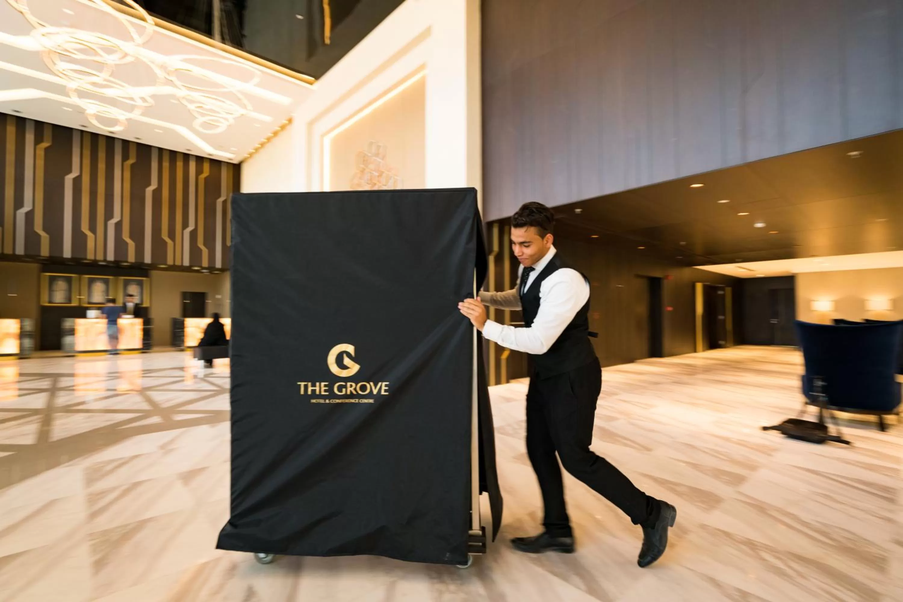 Lobby or reception in The Grove Hotel & Conference Centre Bahrain