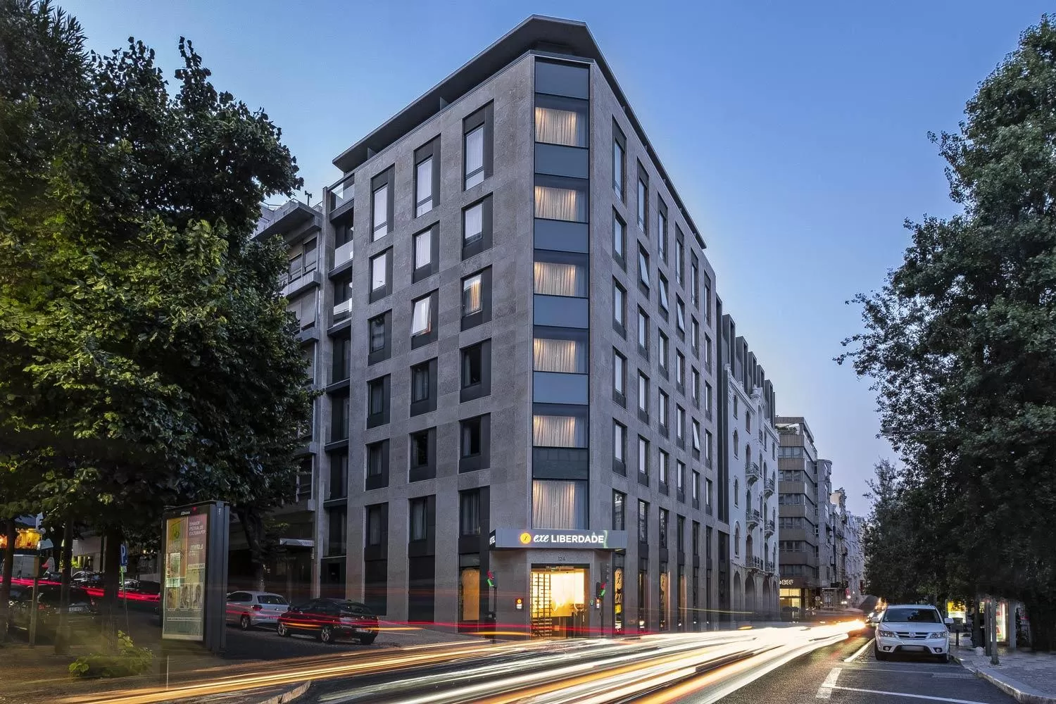 Facade/entrance in EXE Liberdade