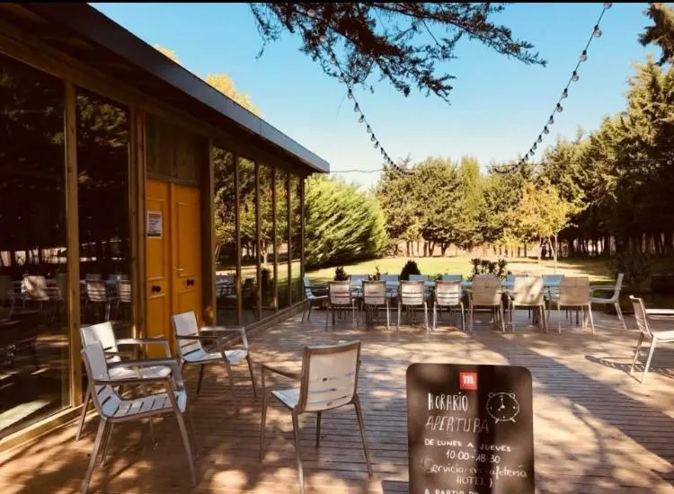 Garden in Hotel Restaurante El Valles 4 ESTRELLAS
