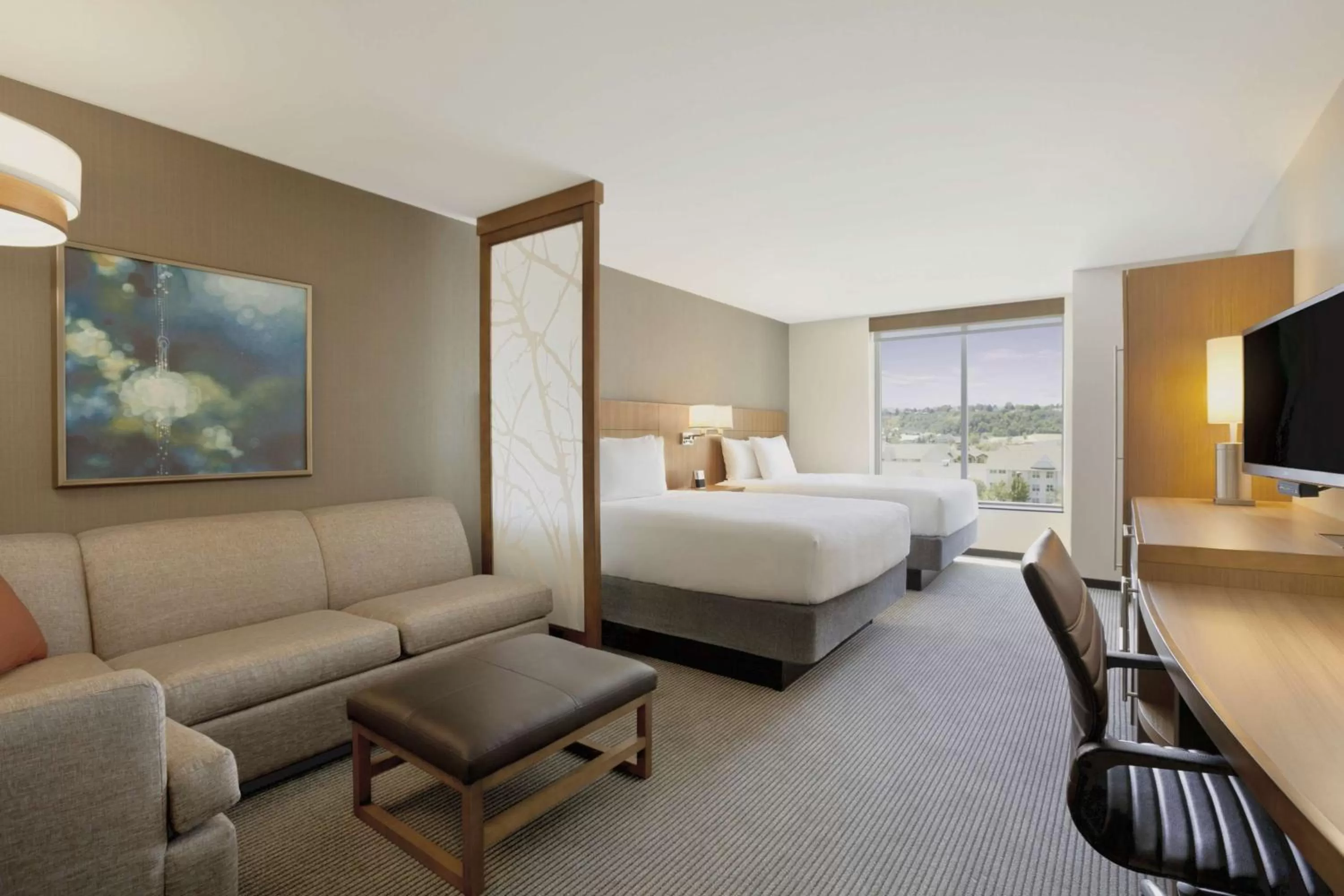 Photo of the whole room, Bed in Hyatt Place Salt Lake City/Cottonwood