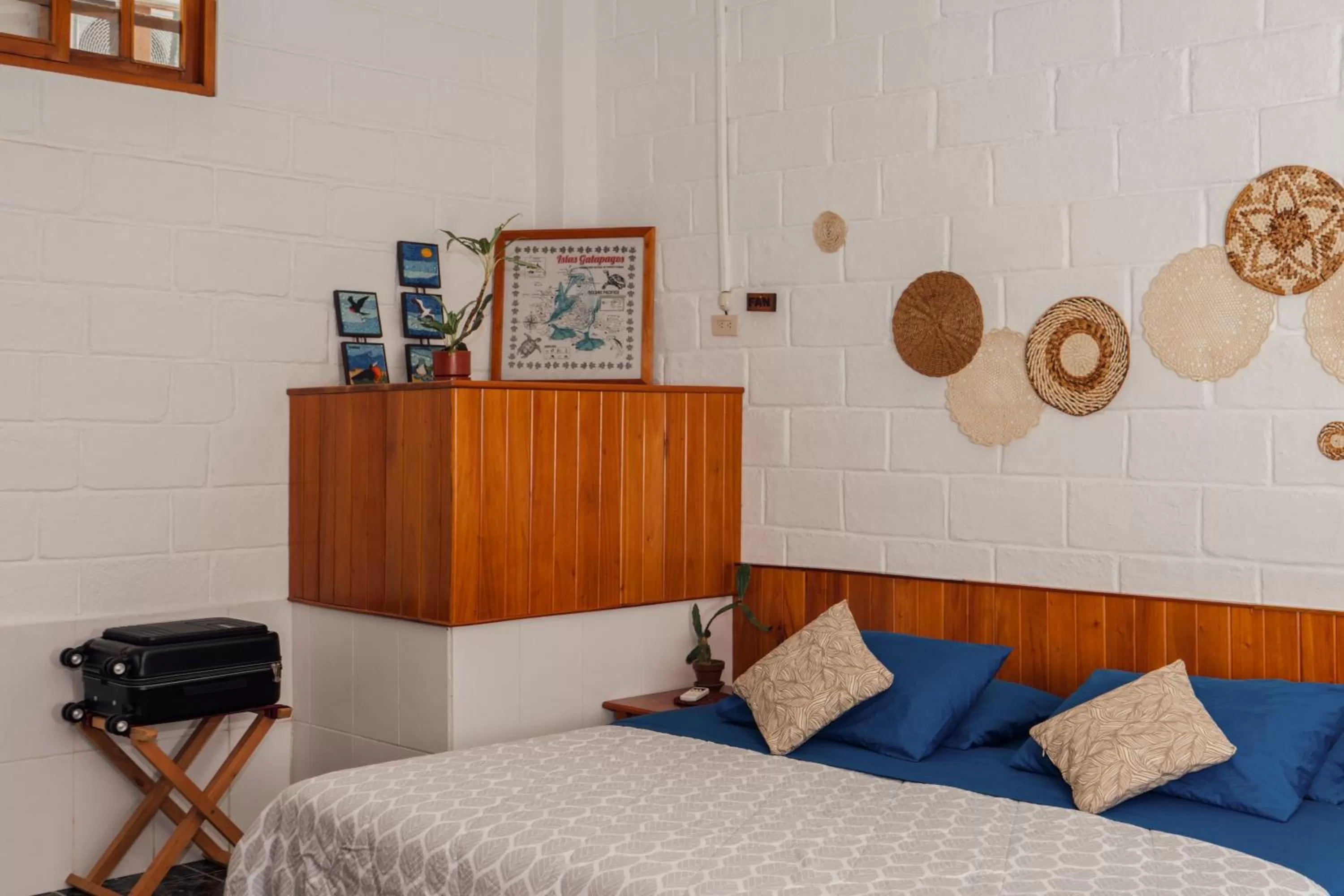 Bed in Hotel Pimampiro