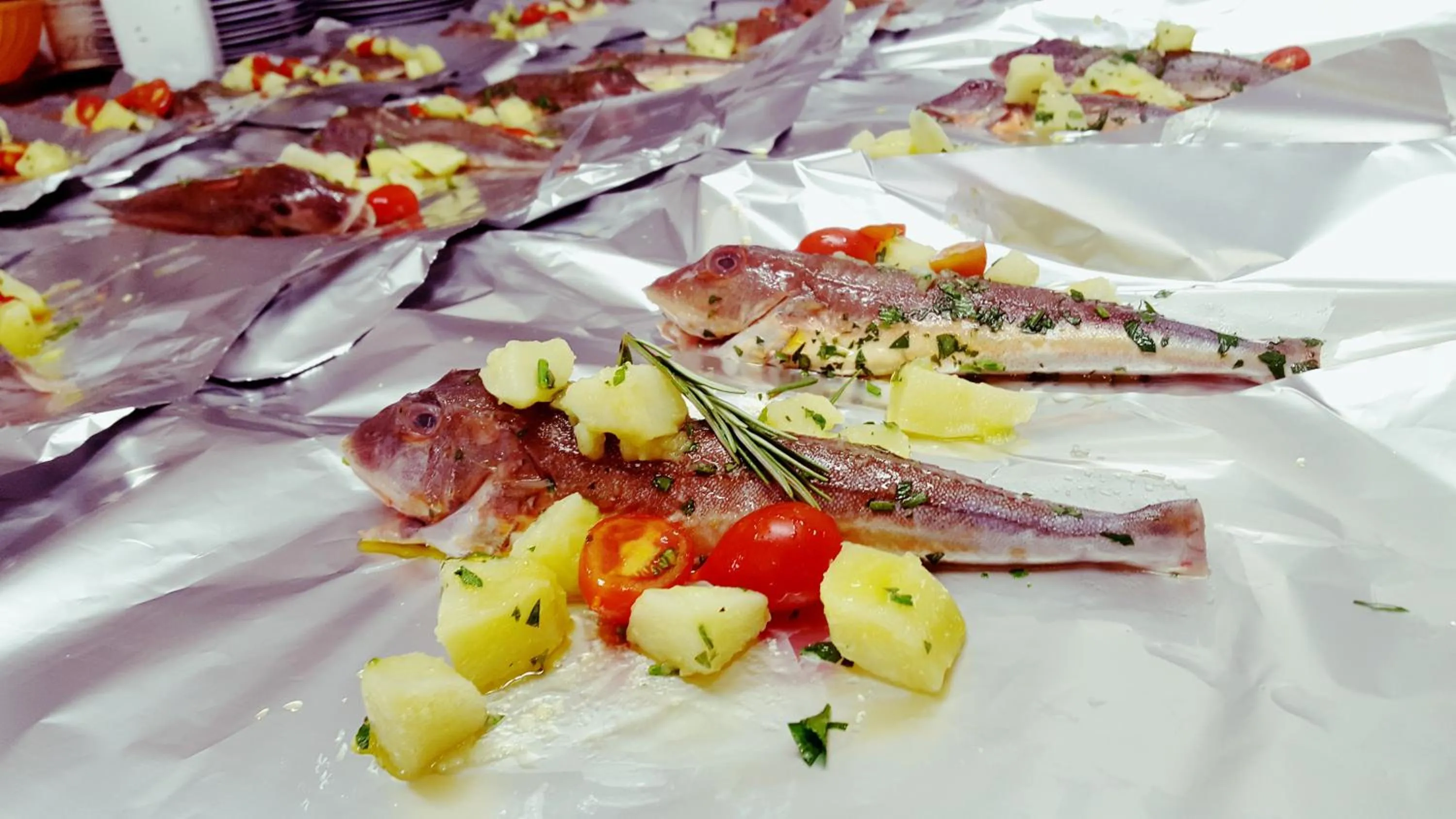 Food close-up in Hotel Gala