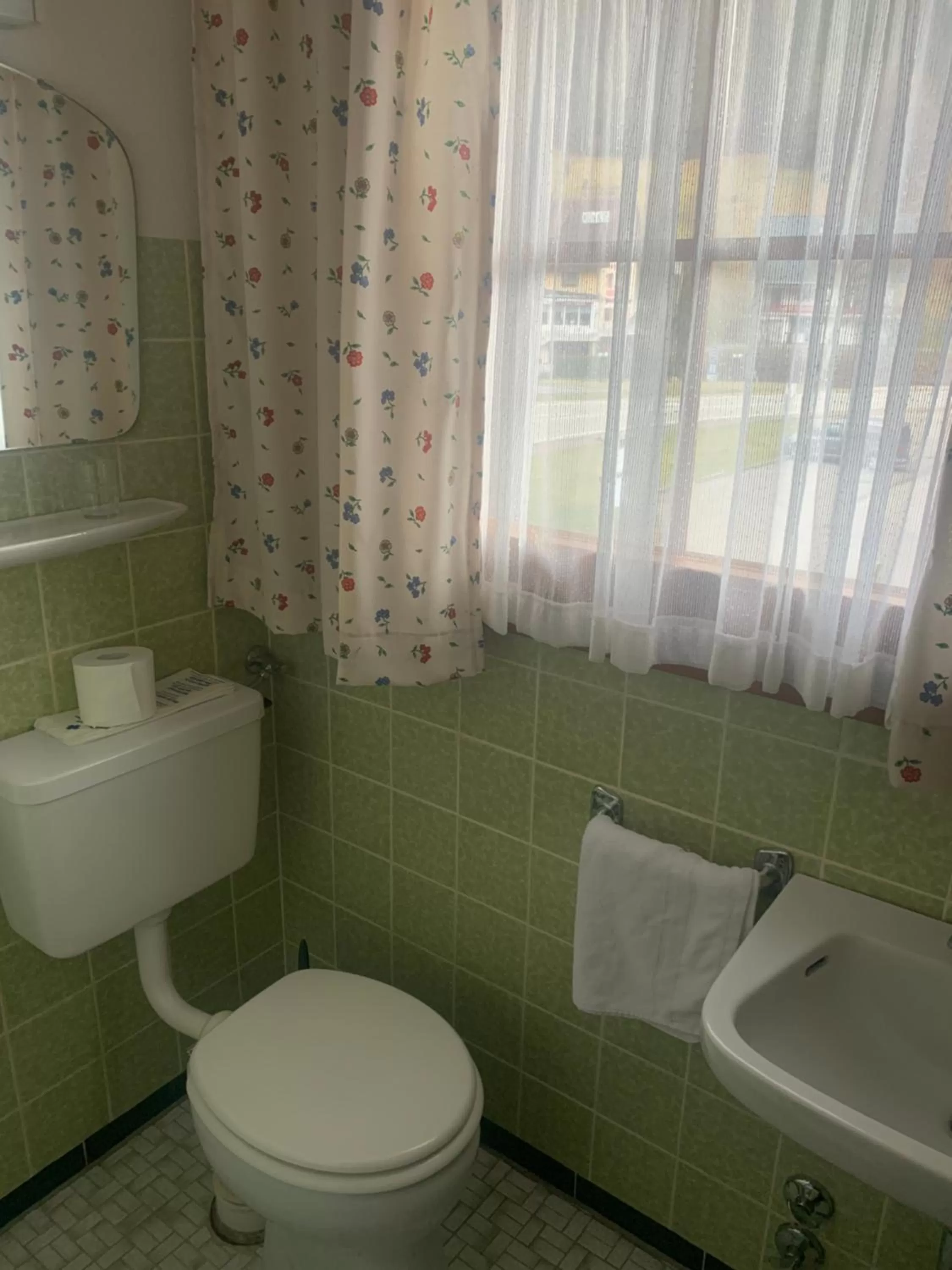 Toilet, Bathroom in Hotel Maien