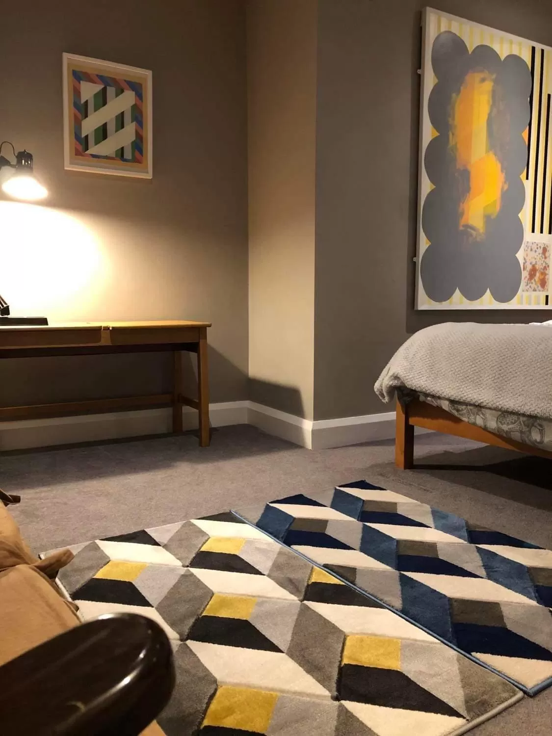 Bed in The Cross Inn