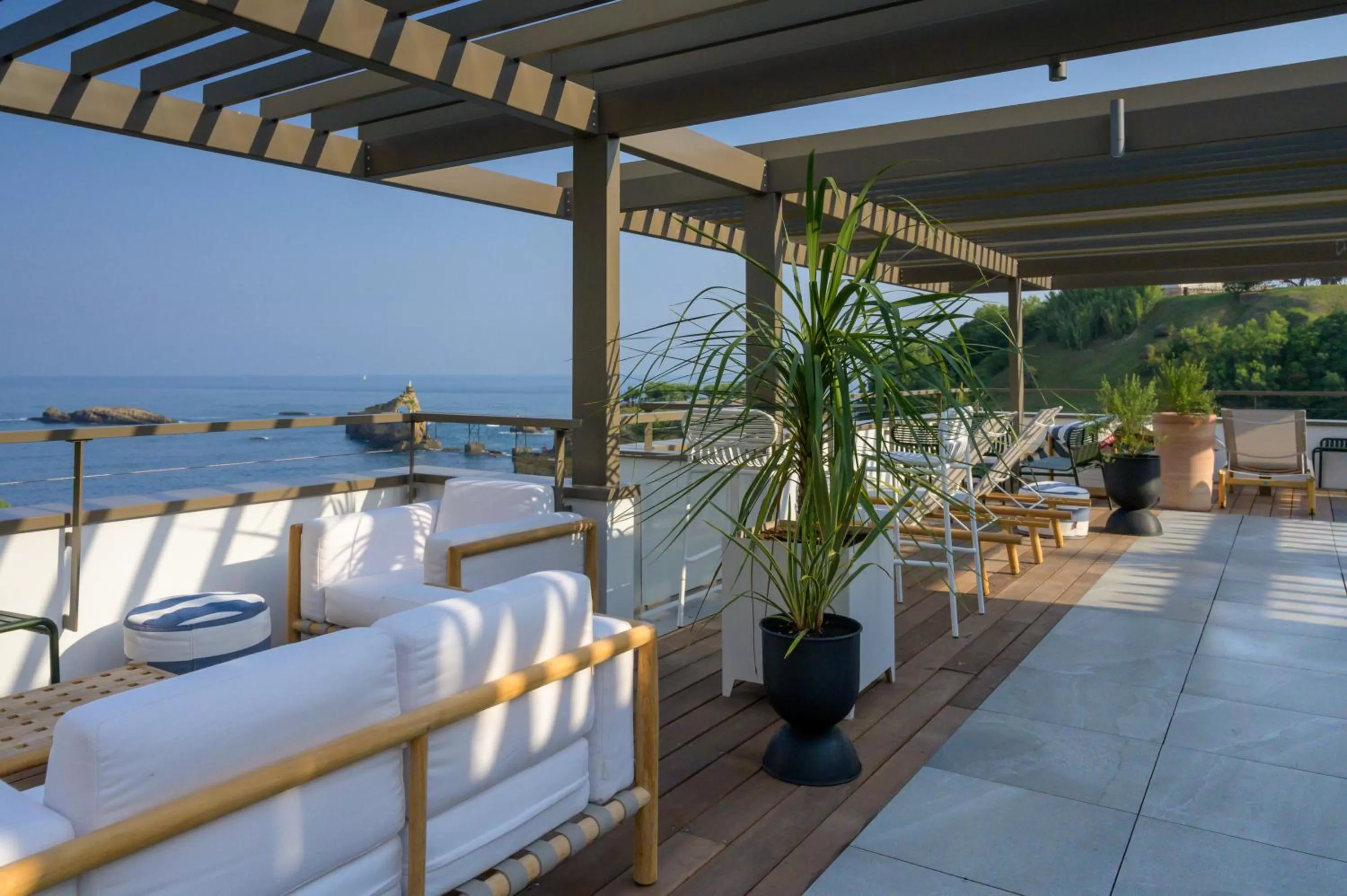 View (from property/room) in Hôtel de La Plage