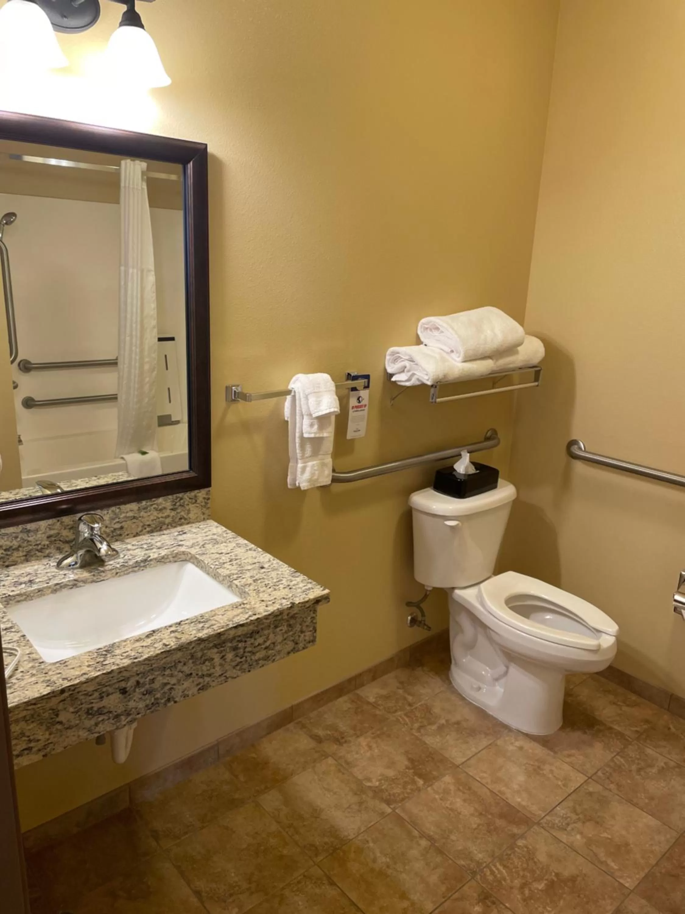 Bathroom in AmericInn by Wyndham Fargo Medical Center