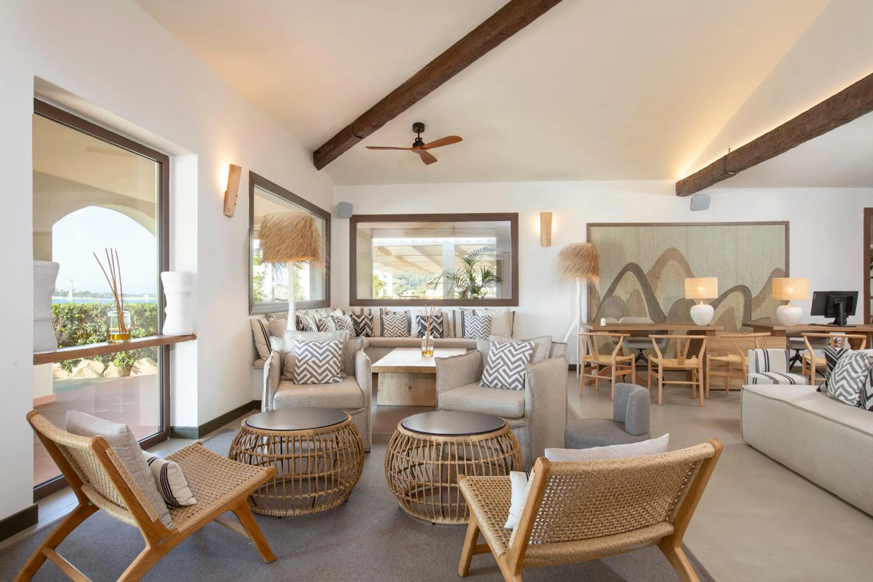 Lobby or reception in Mangia's Santa Teresa Sardinia, Curio Collection by Hilton