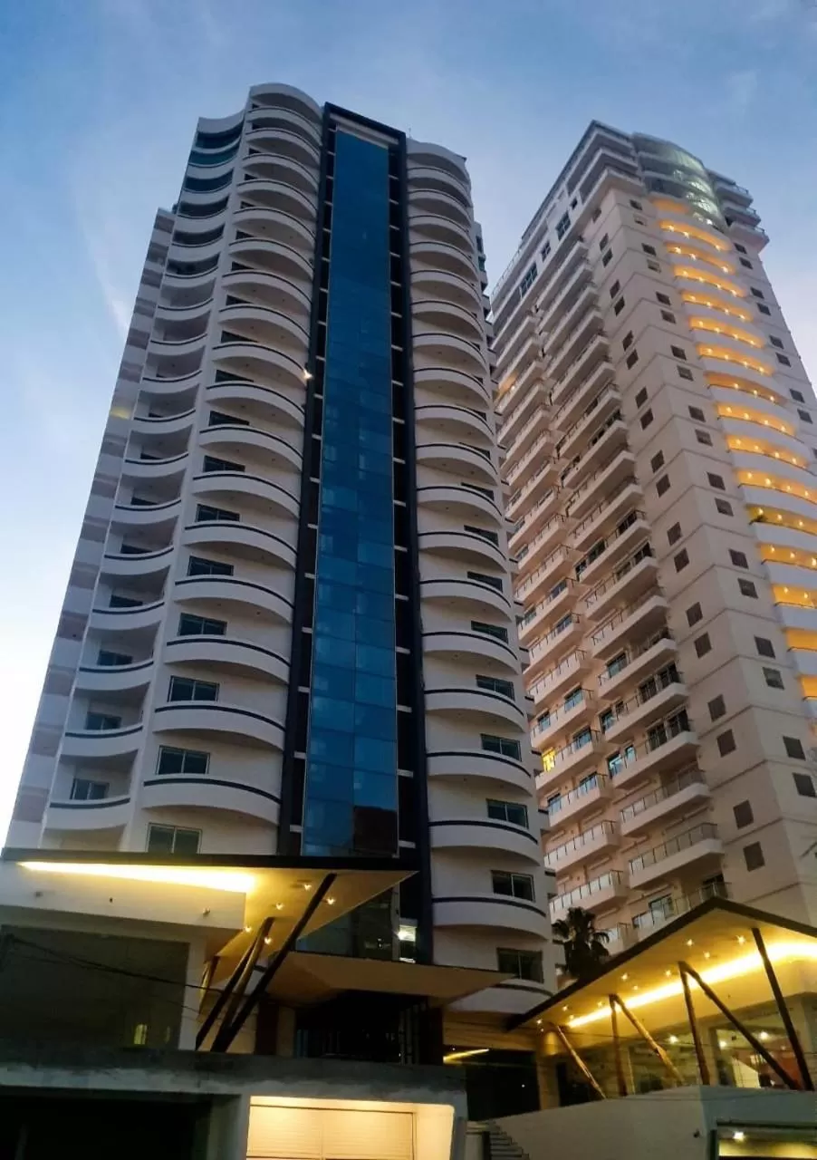 Property building in Hotel Tramamoto Mazatlan