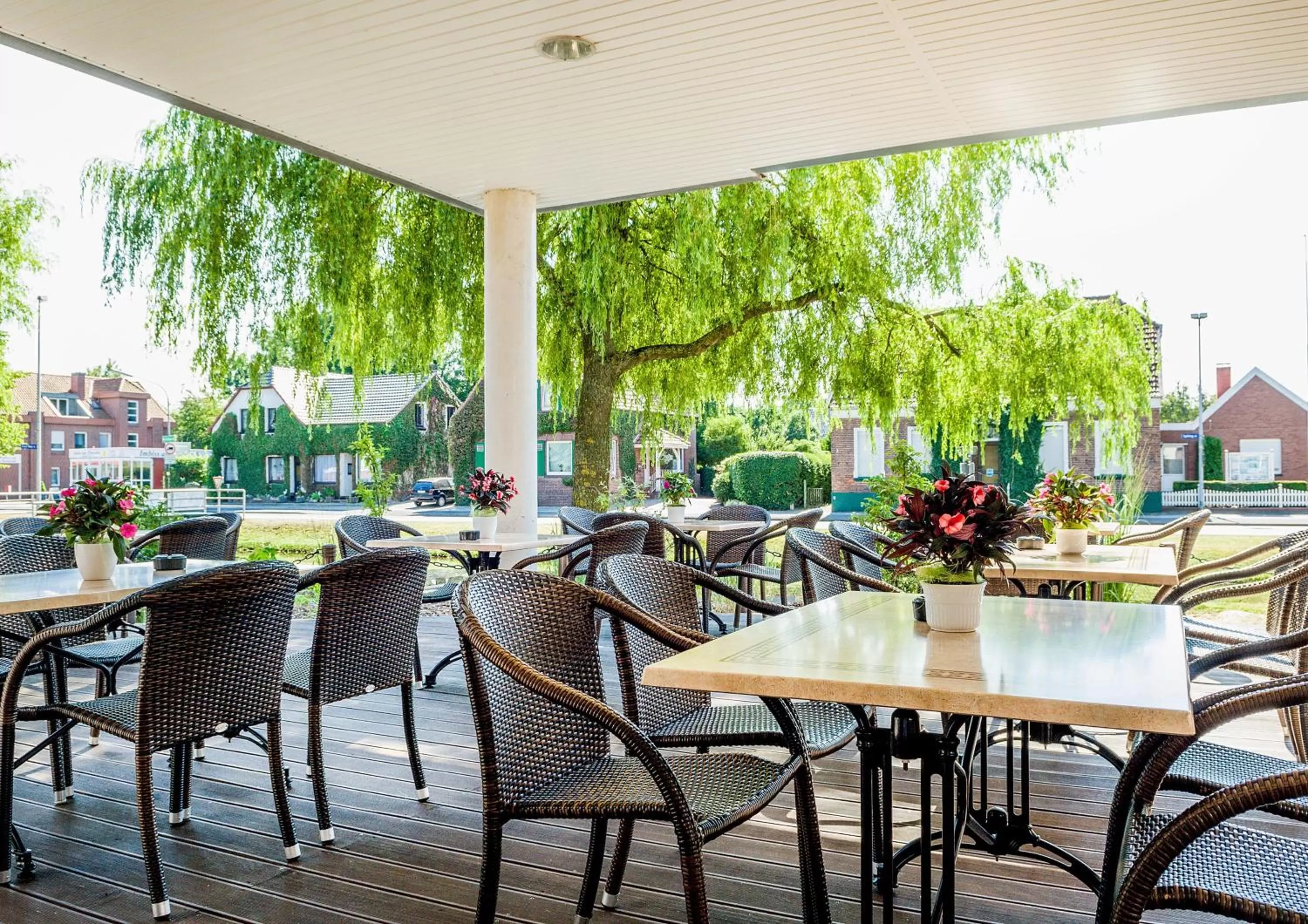 Balcony/Terrace in Hotel Hilling