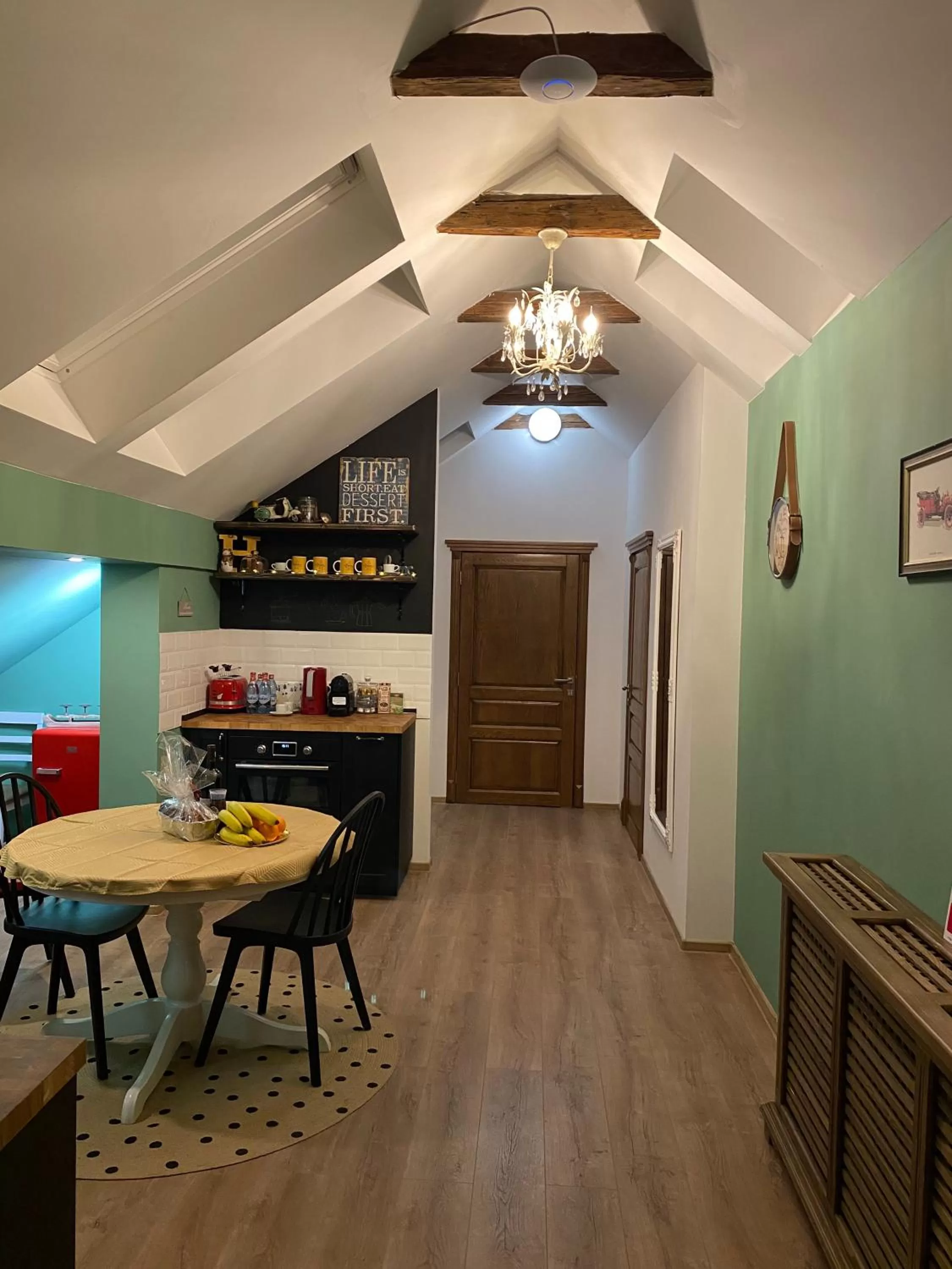 Living room in Nikolas Haus Central Location with Free Parking