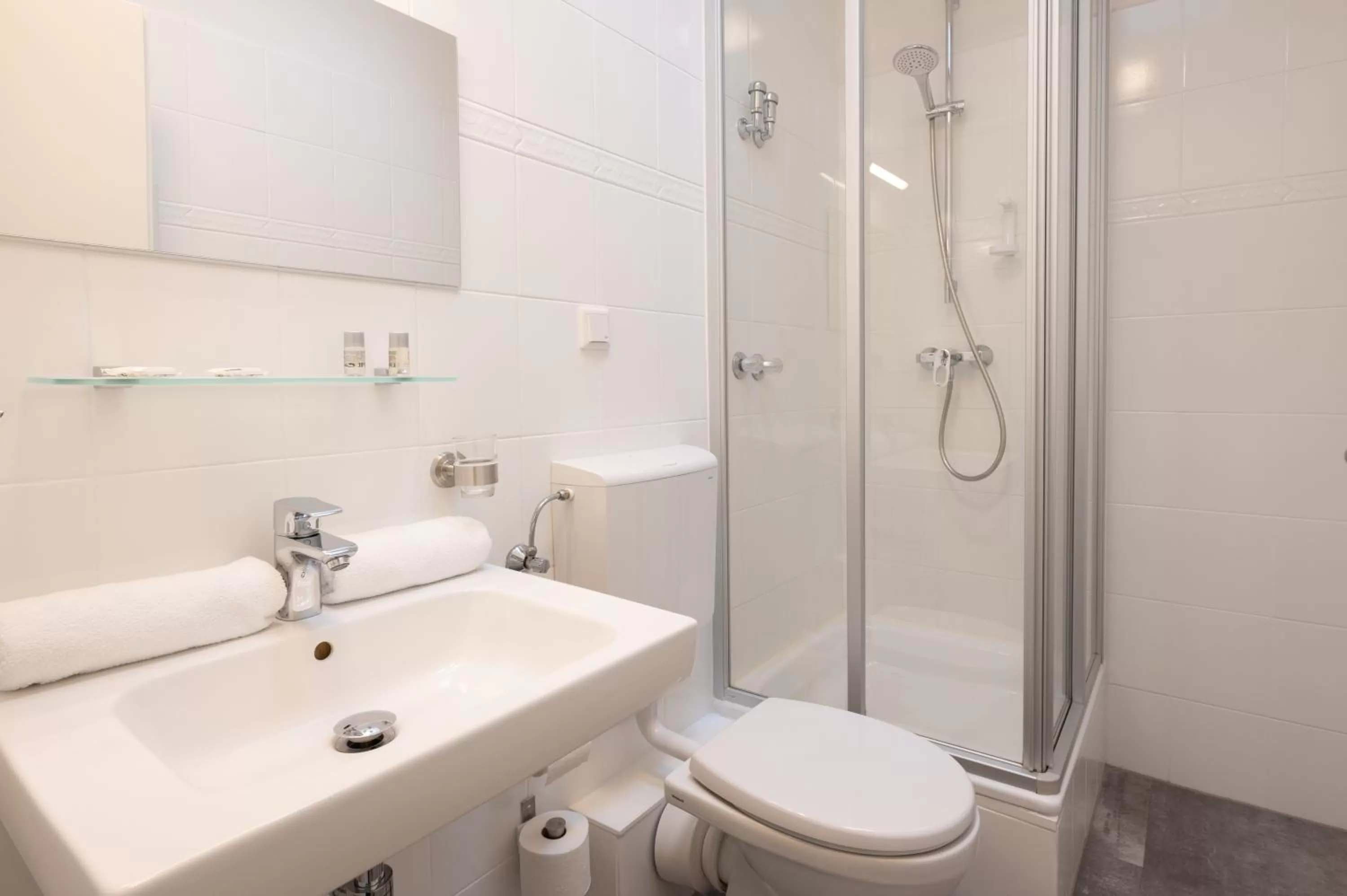 Bathroom in Hotel Burgblick