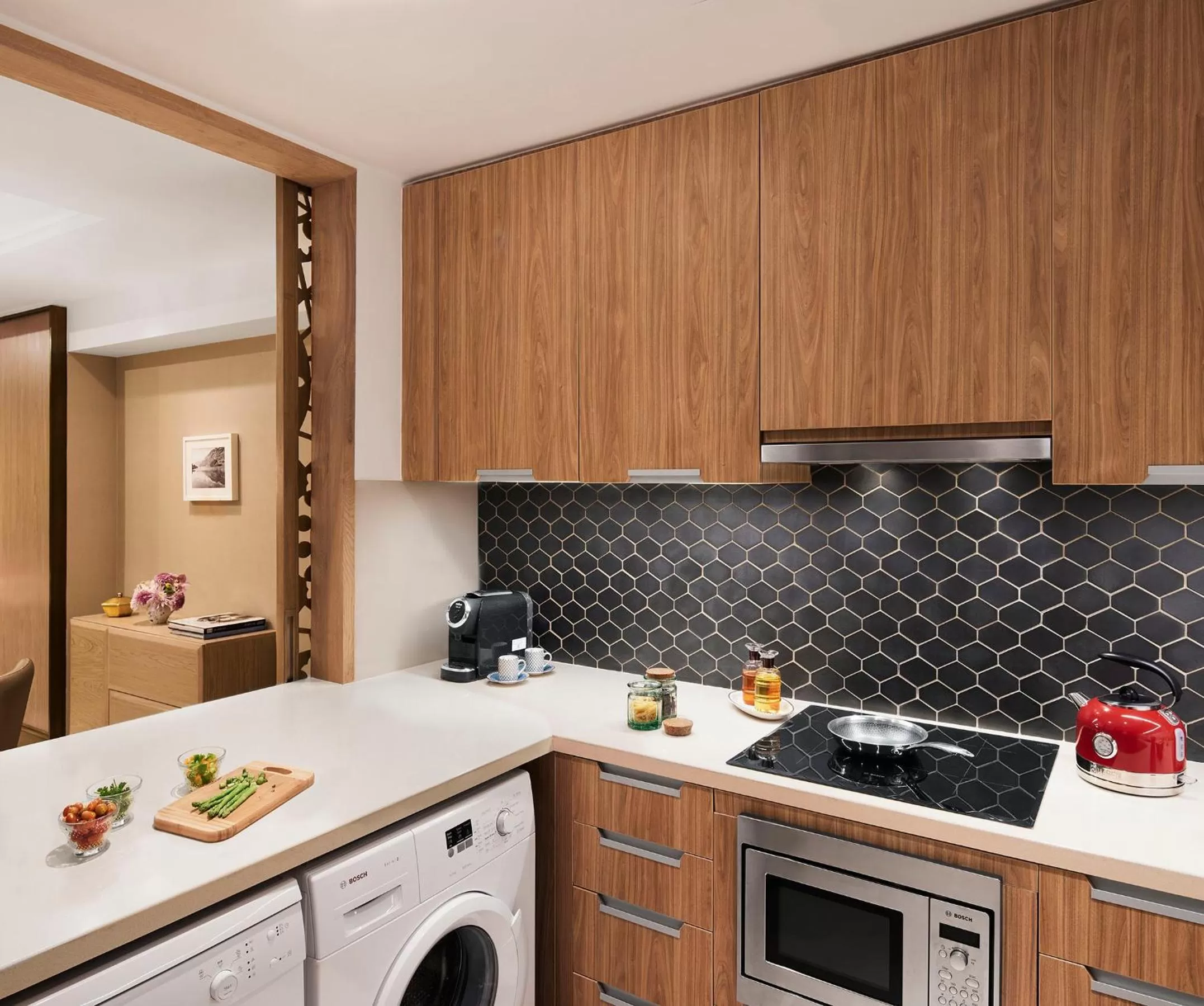 Kitchen or kitchenette in Taj Wellington Mews Chennai