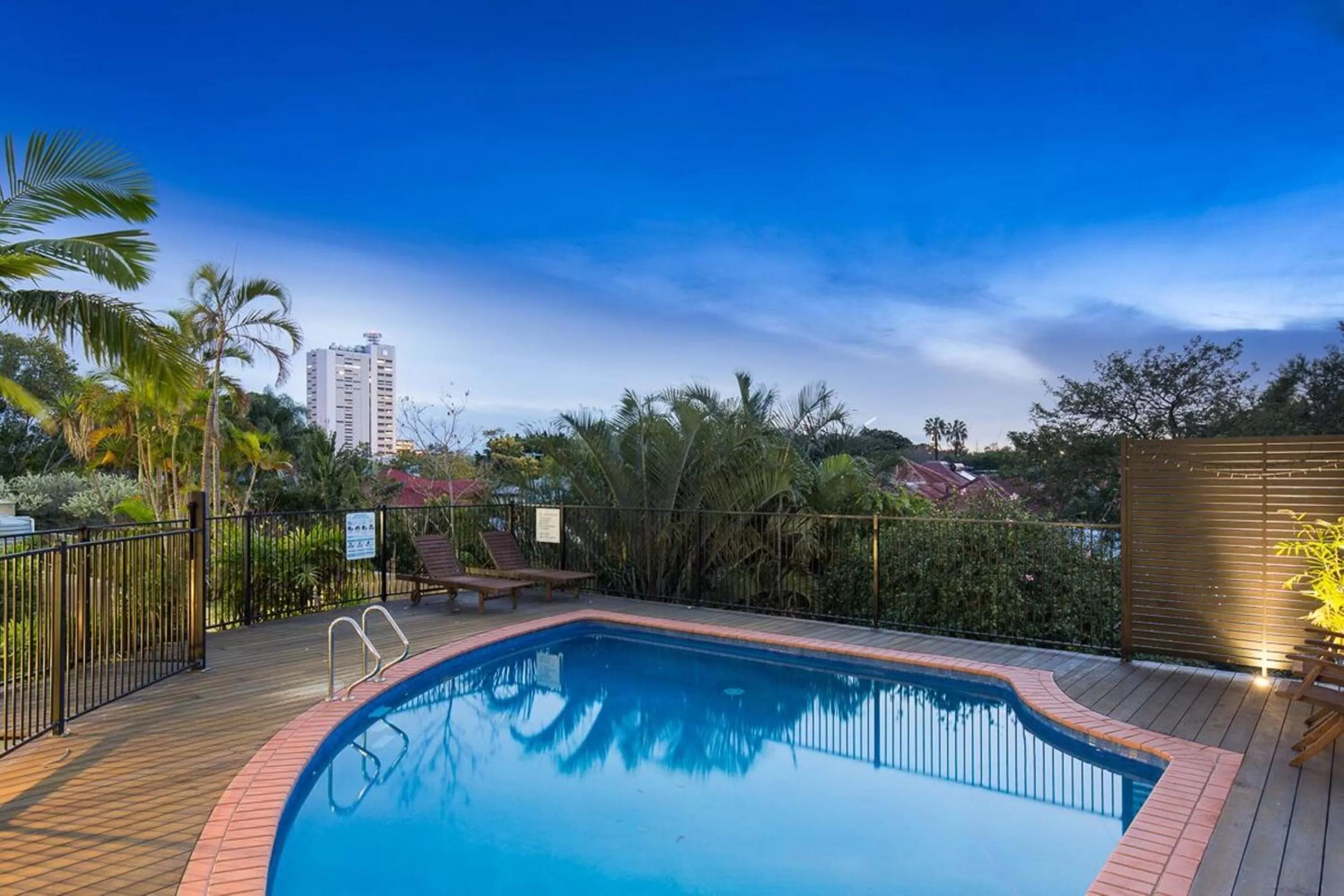 Swimming pool in The Wellington Apartment Hotel