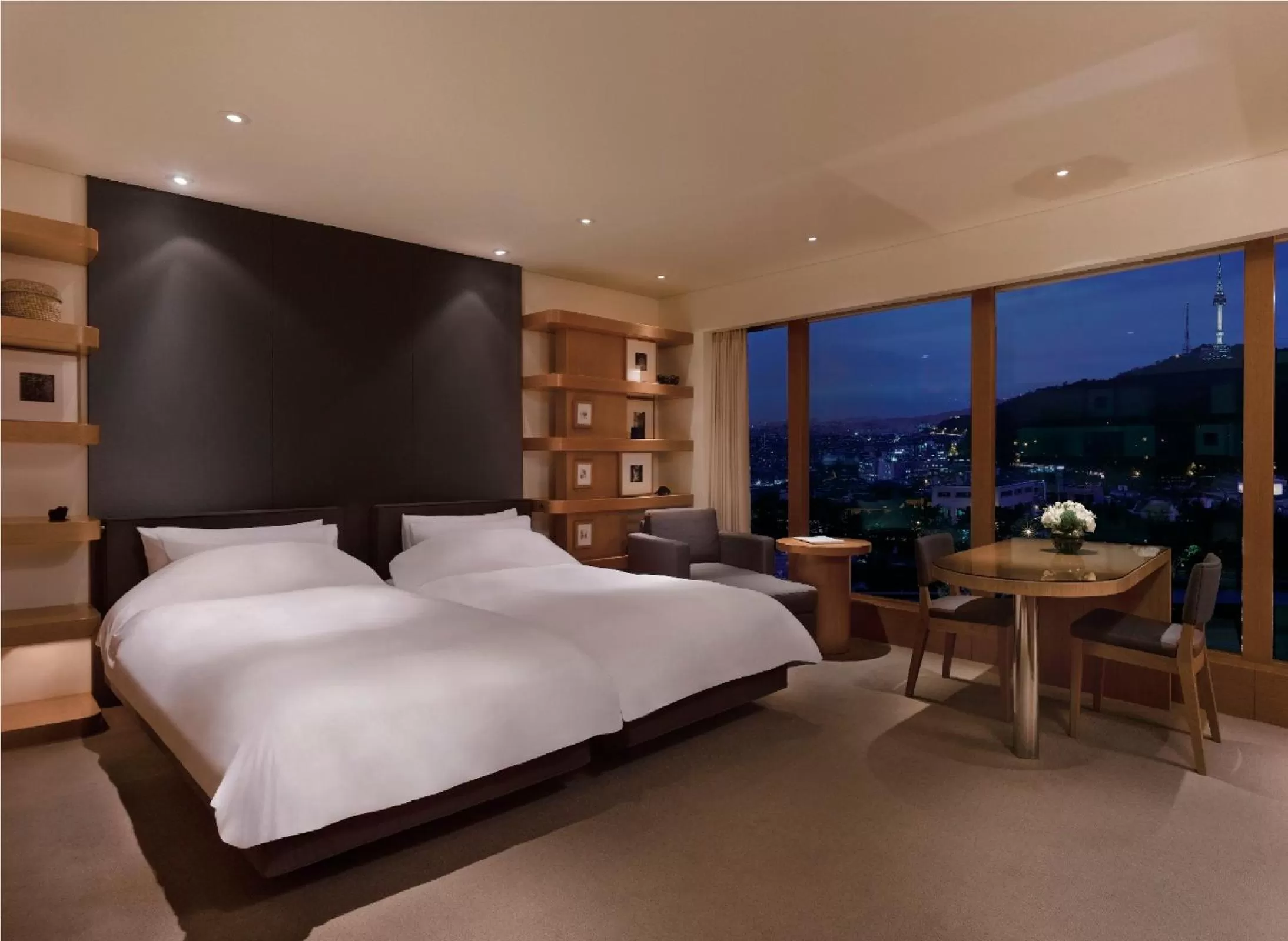 Corner Twin Room in Grand Hyatt Seoul