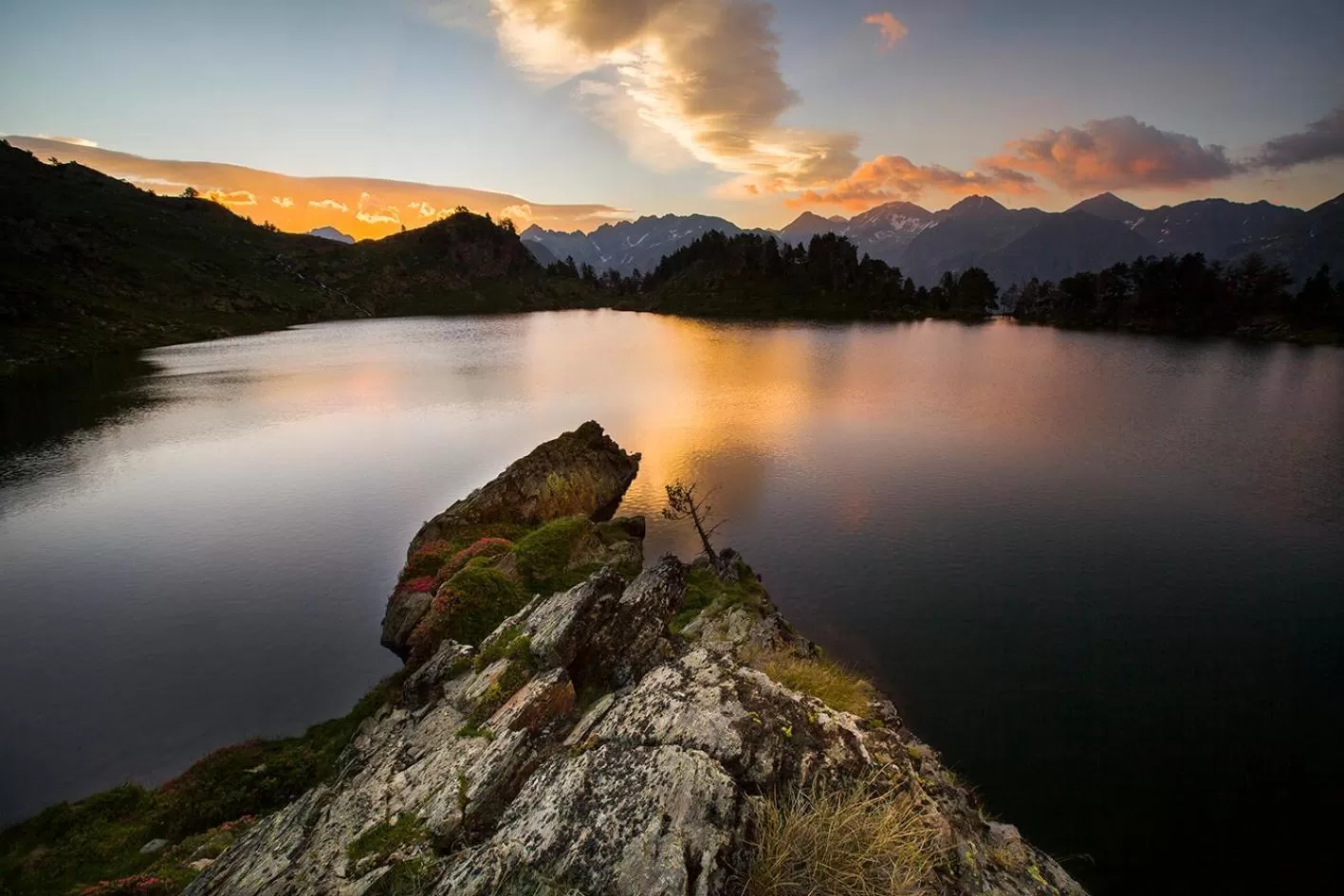 Natural landscape in Hotel Restaurant Les Brases