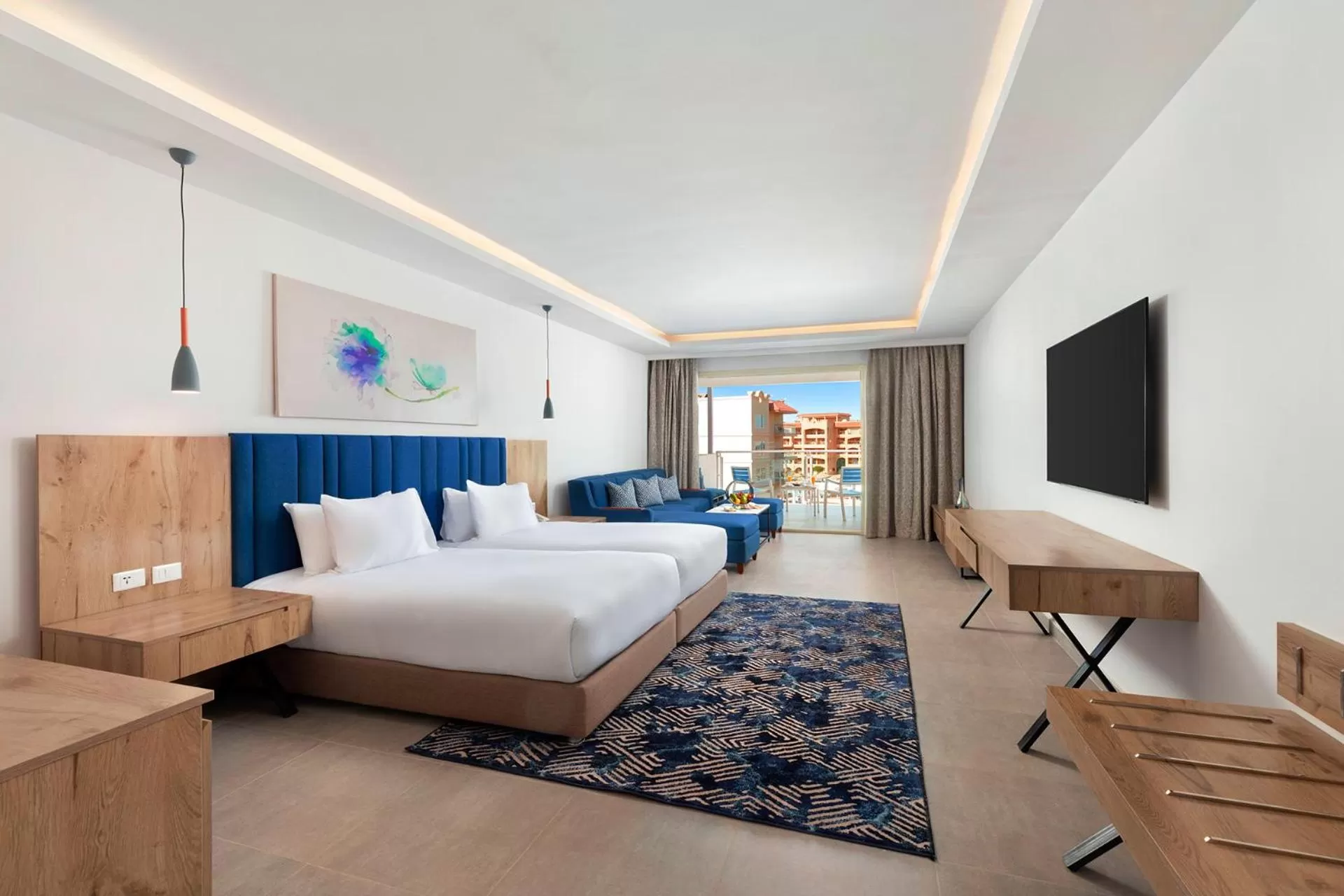 Bedroom, Bed in Pickalbatros Blu Spa Resort - Adults Friendly 16 Years Plus- Ultra All-Inclusive