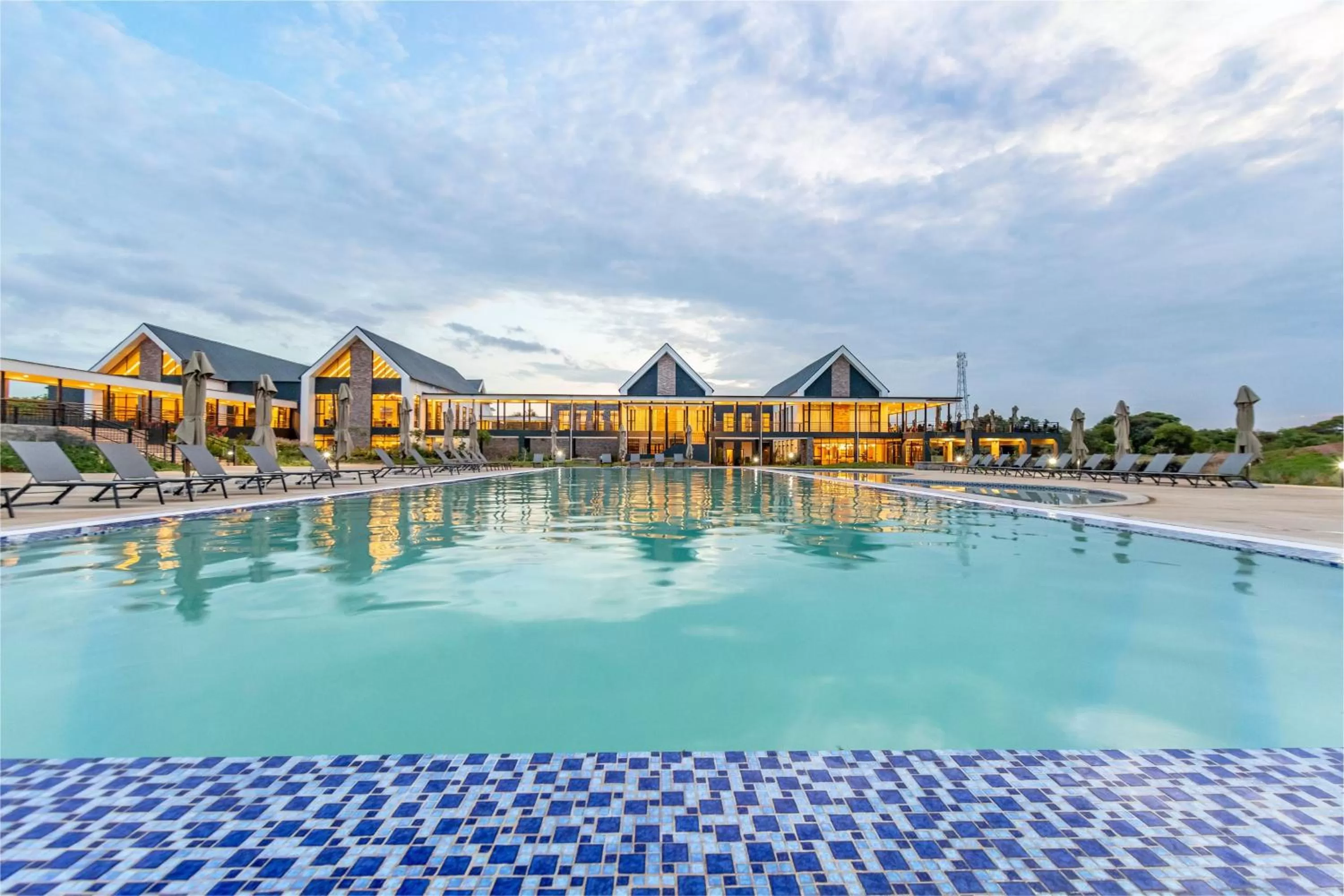 Swimming pool in Ciêla, Lusaka, a Tribute Portfolio Resort and Spa