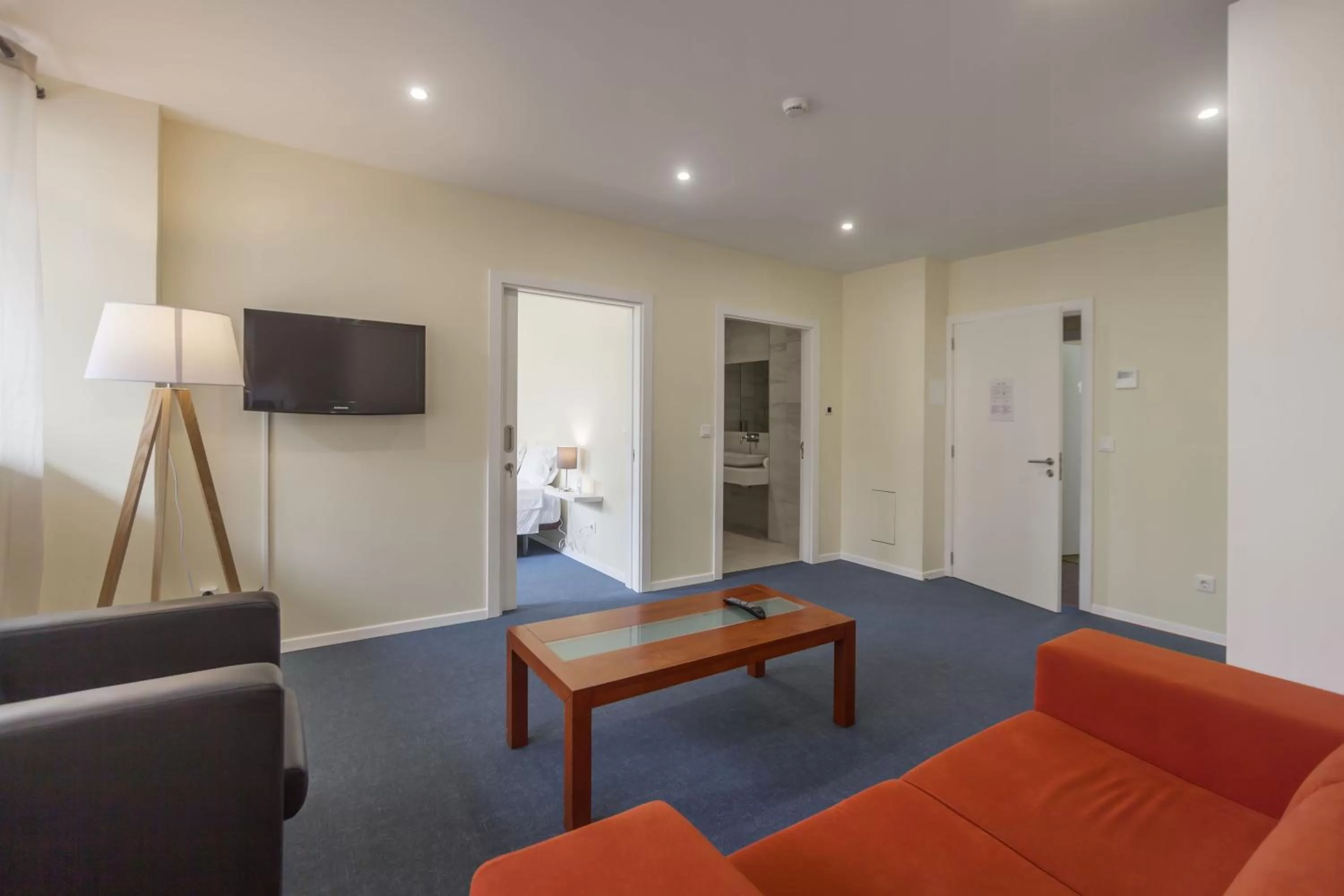 Communal lounge/ TV room in Hotel Sete Cidades