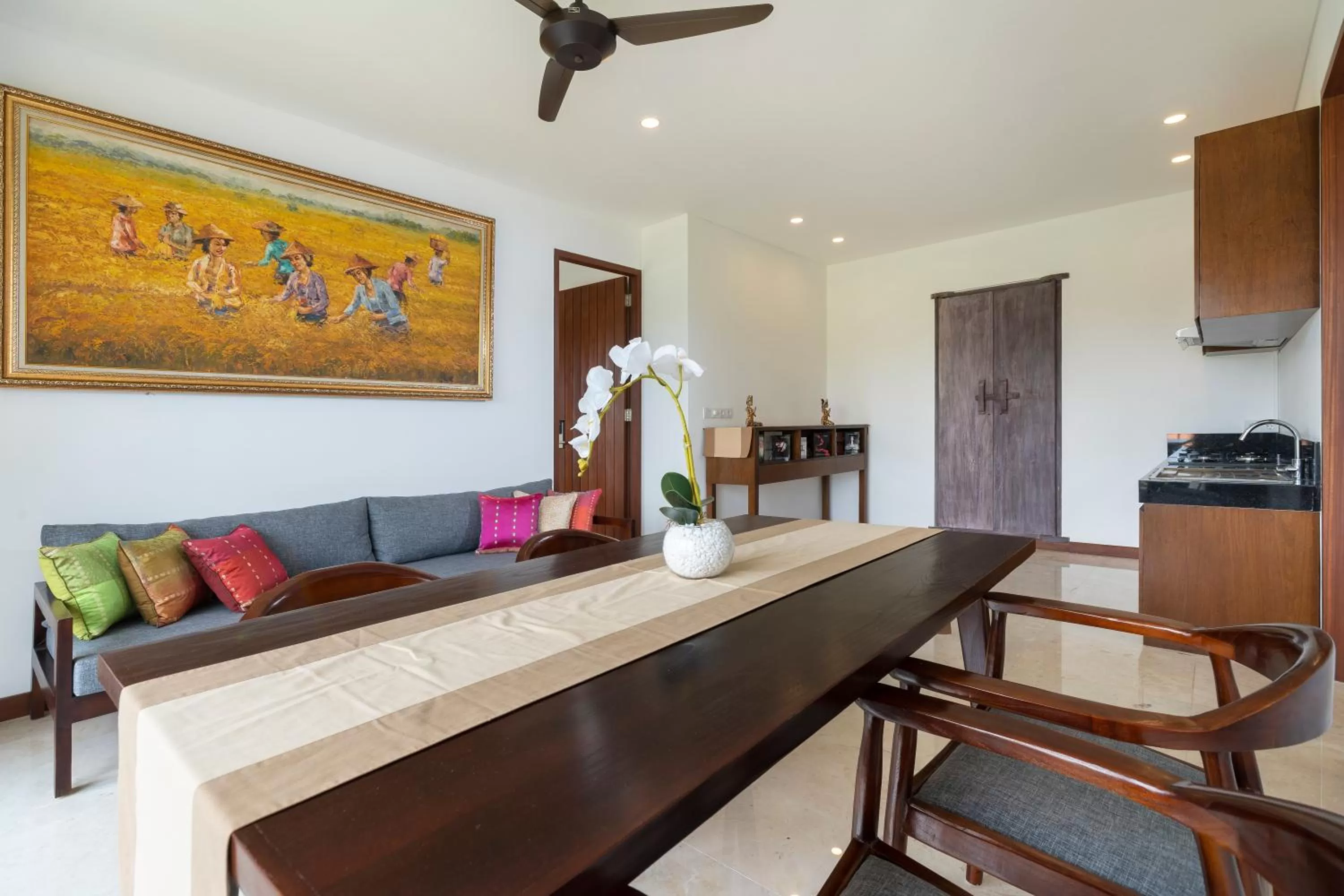 Kitchen or kitchenette in Athaya Ubud